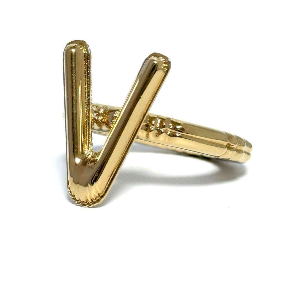 Louis Vuitton Metal Band Ring (Pre-Owned)