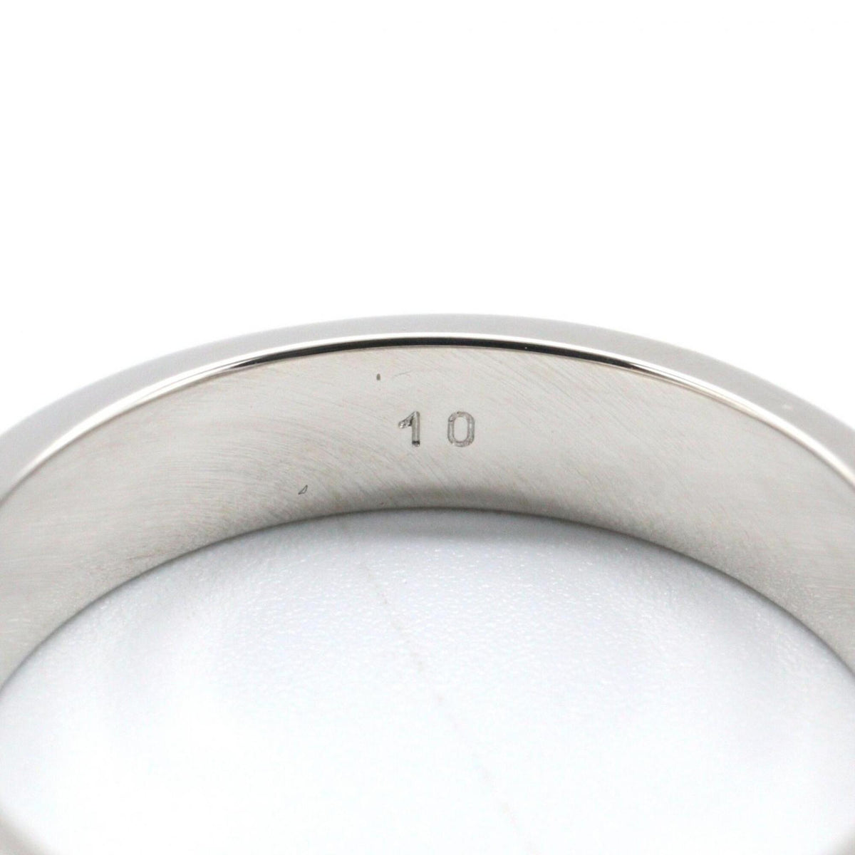 Gucci Silver White Gold (18K) Band Ring (Pre-Owned)