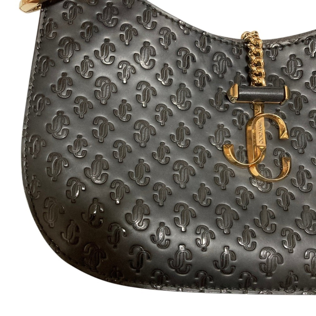 Jimmy Choo Black Leather Handbag (Pre-Owned)