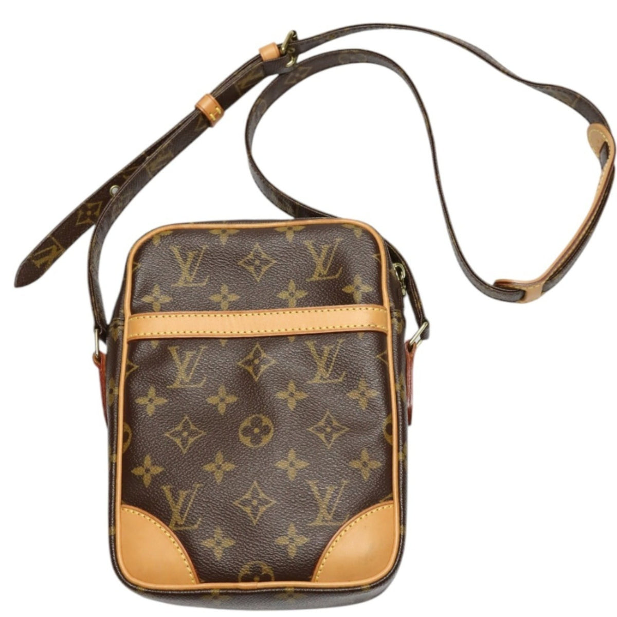 Louis Vuitton Brown Monogram Shoulder Bag (Pre-Owned)