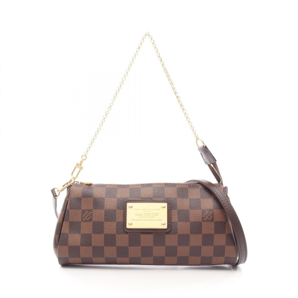 Louis Vuitton Brown Ebene Coated Canvas Leather Handbag (Pre-Owned)