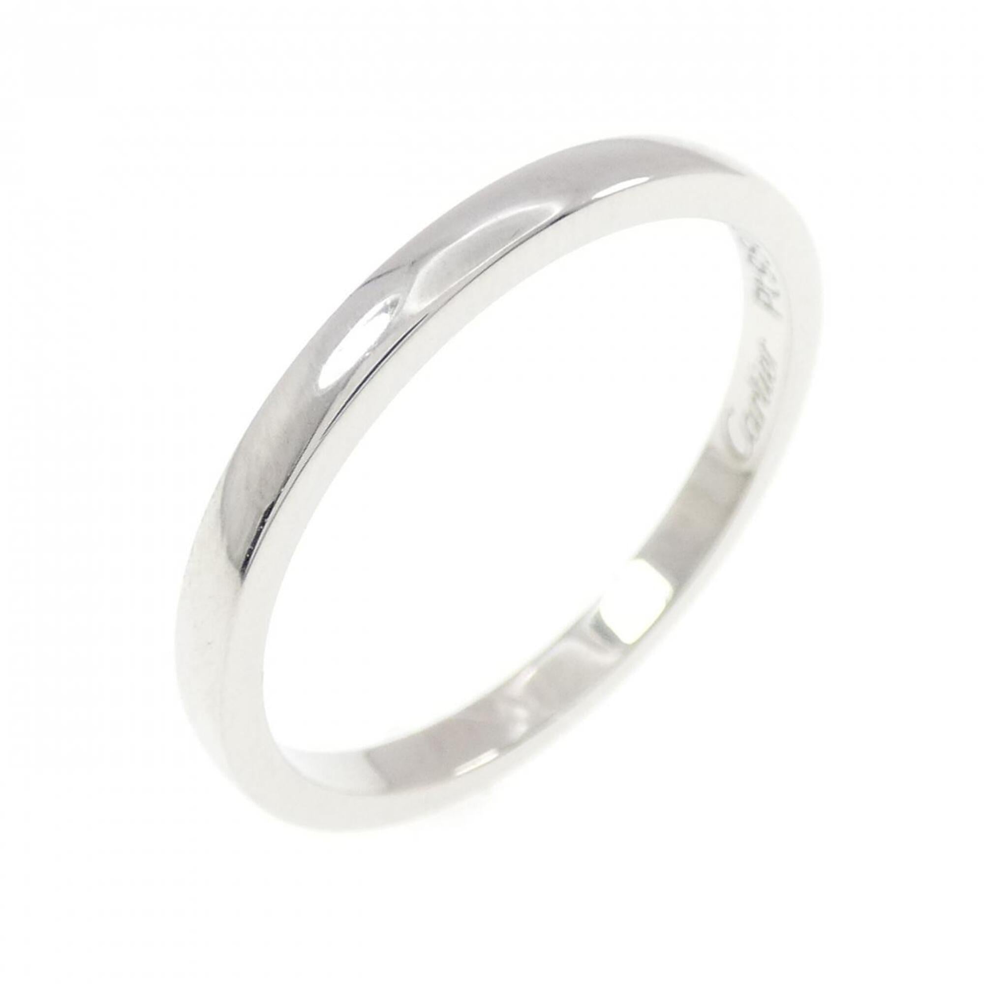 Cartier Platinum 950 Band Ring (Pre-Owned)