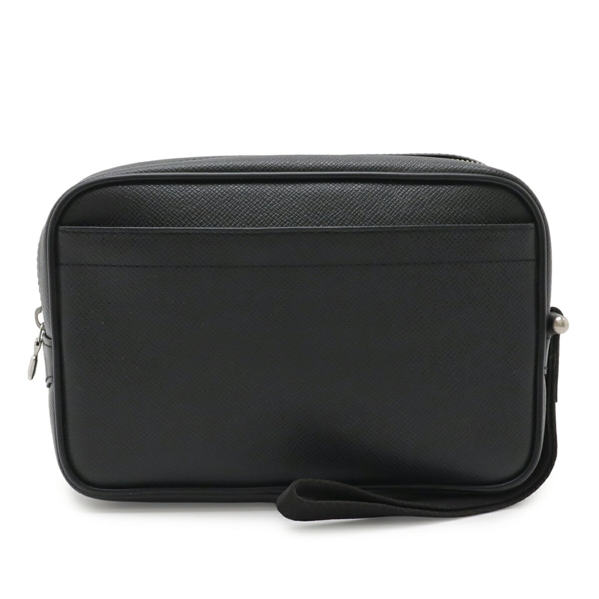 Louis Vuitton Ardoise Taiga Leather Leather Clutch Bag Handbag (Pre-Owned)