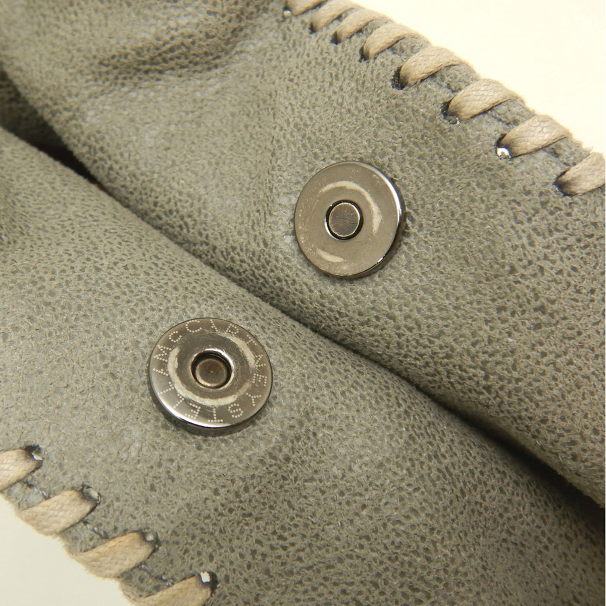 Stella Mccartney Gray Polyester Tote Bag (Pre-Owned)