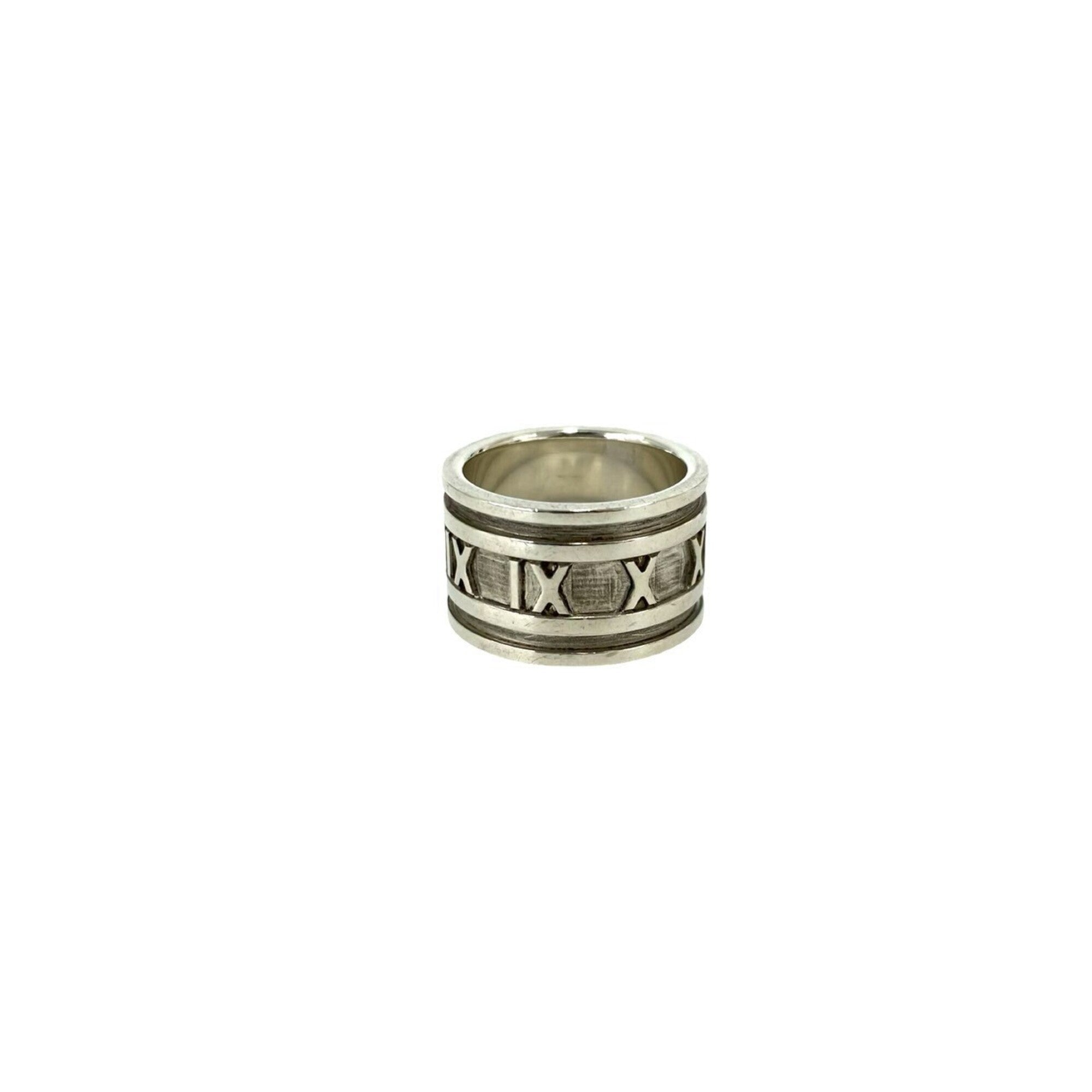 Tiffany Silver Silver 925 Band Ring (Pre-Owned)