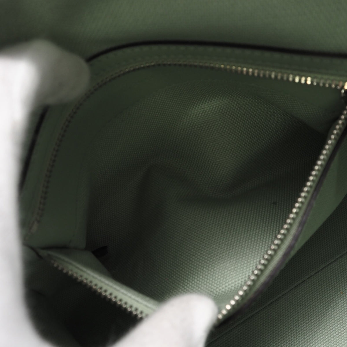 Gucci Green Gg Canvas Boston Bag Handbag (Pre-Owned)