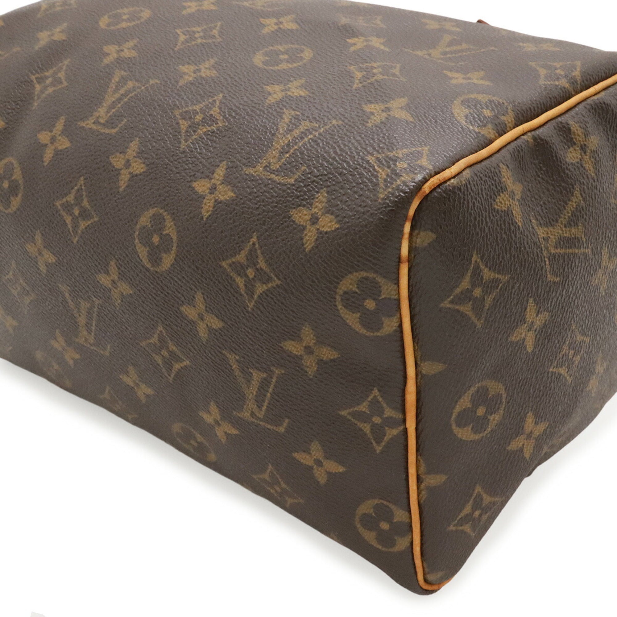 Louis Vuitton Brown Monogram Canvas Pvc Coated Canvas Handbag (Pre-Owned)