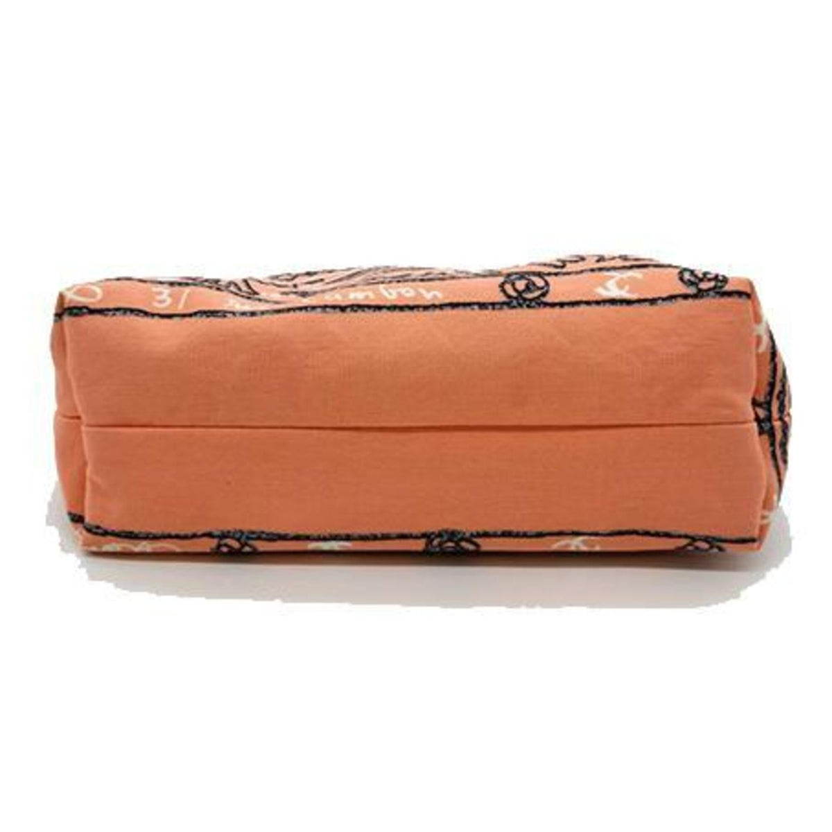 Chanel Cotton Canvas Pouch (Pre-Owned)