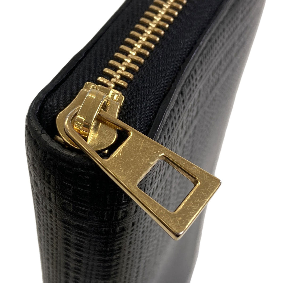 Loewe Black Leather Long Wallet (Bi-Fold) (Pre-Owned)