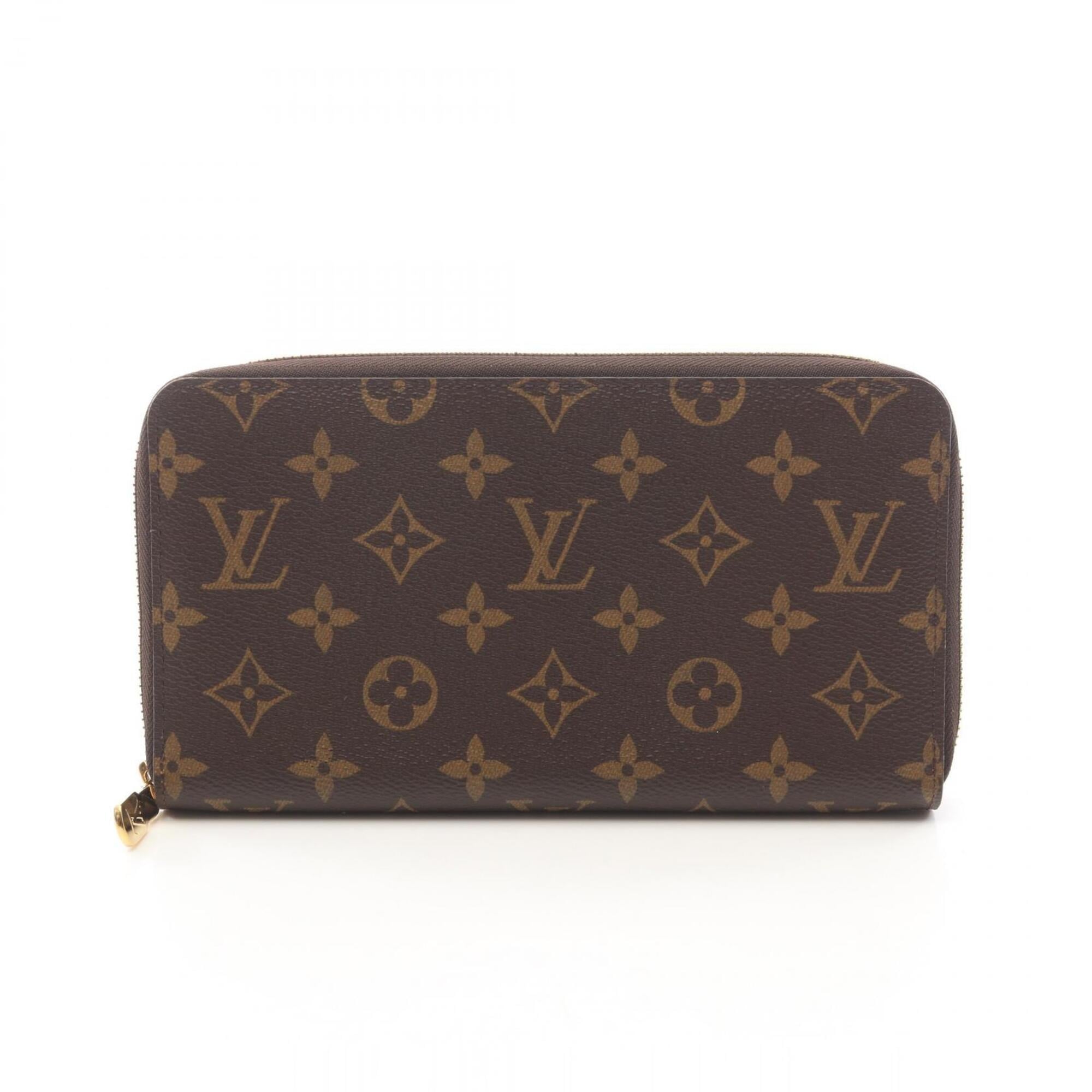 Louis Vuitton Monogram Brown Pvc Long Wallet (Bi-Fold) (Pre-Owned)
