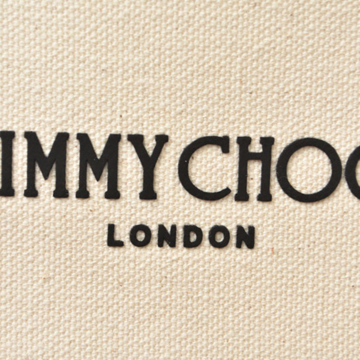 Jimmy Choo Cotton Shoulder Bag Tote Bag (Pre-Owned)