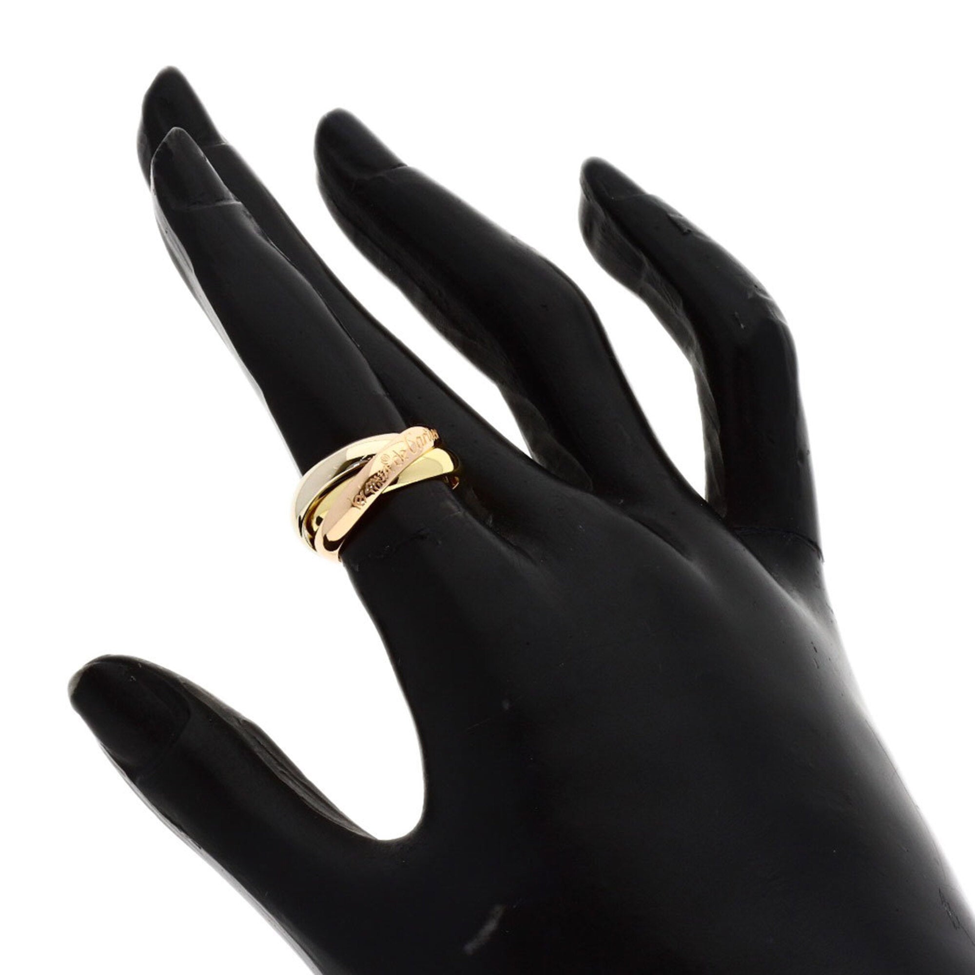 Cartier Yellow Gold (18K) Pink Gold (18K) White Gold (18K) Band Ring (Pre-Owned)
