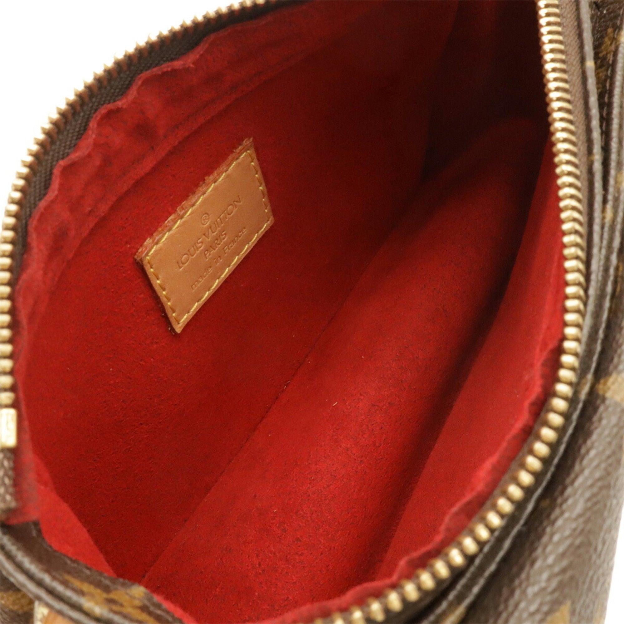 Louis Vuitton Brown Monogram Canvas Pochette Shoulder Bag (Pre-Owned)
