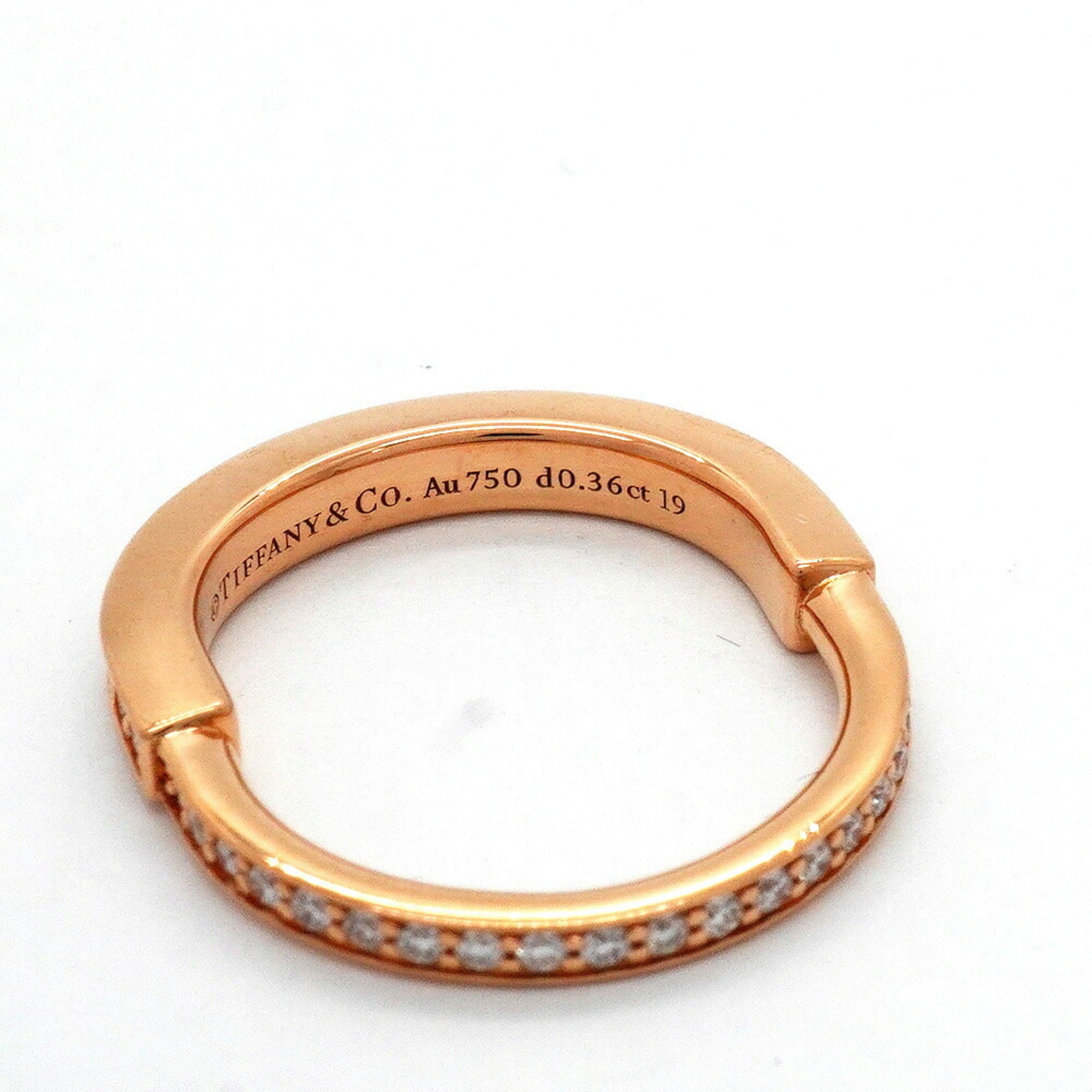 Tiffany Pink Gold (18K) Band Ring (Pre-Owned)