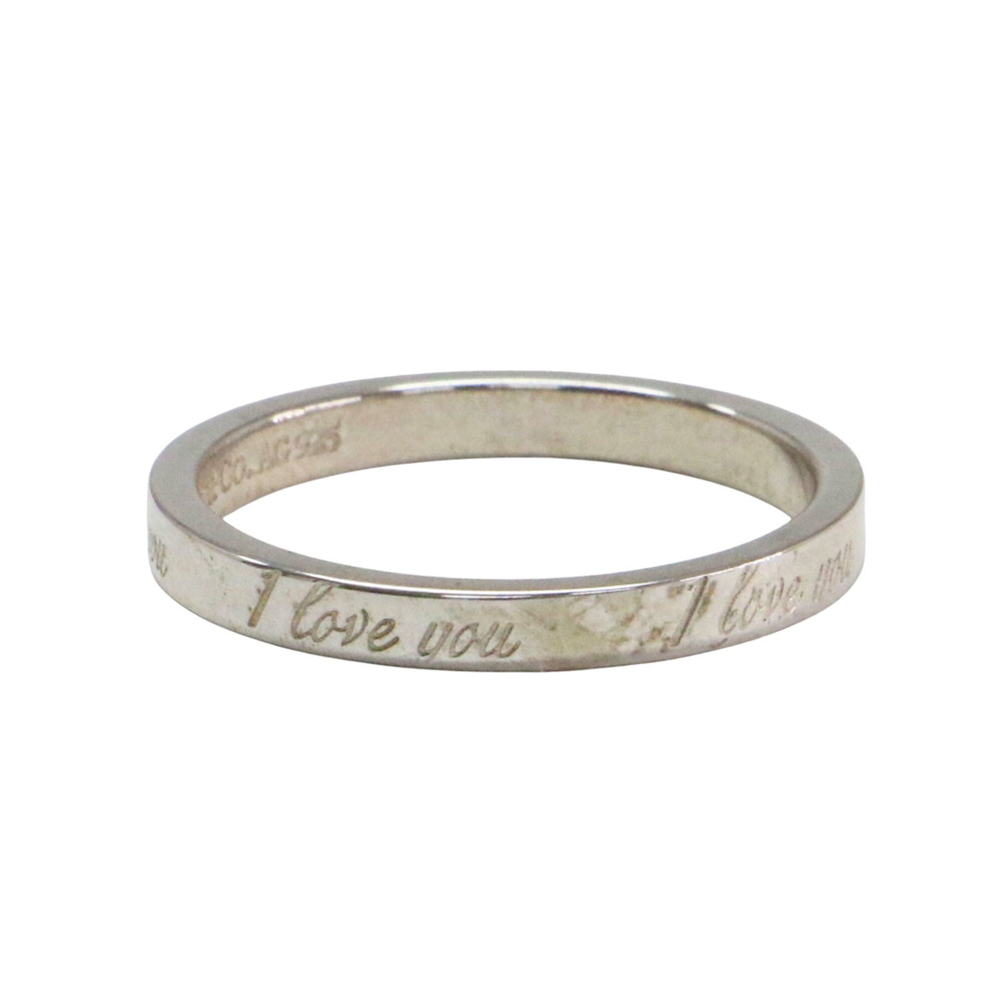 Tiffany Silver 925 Band Ring (Pre-Owned)