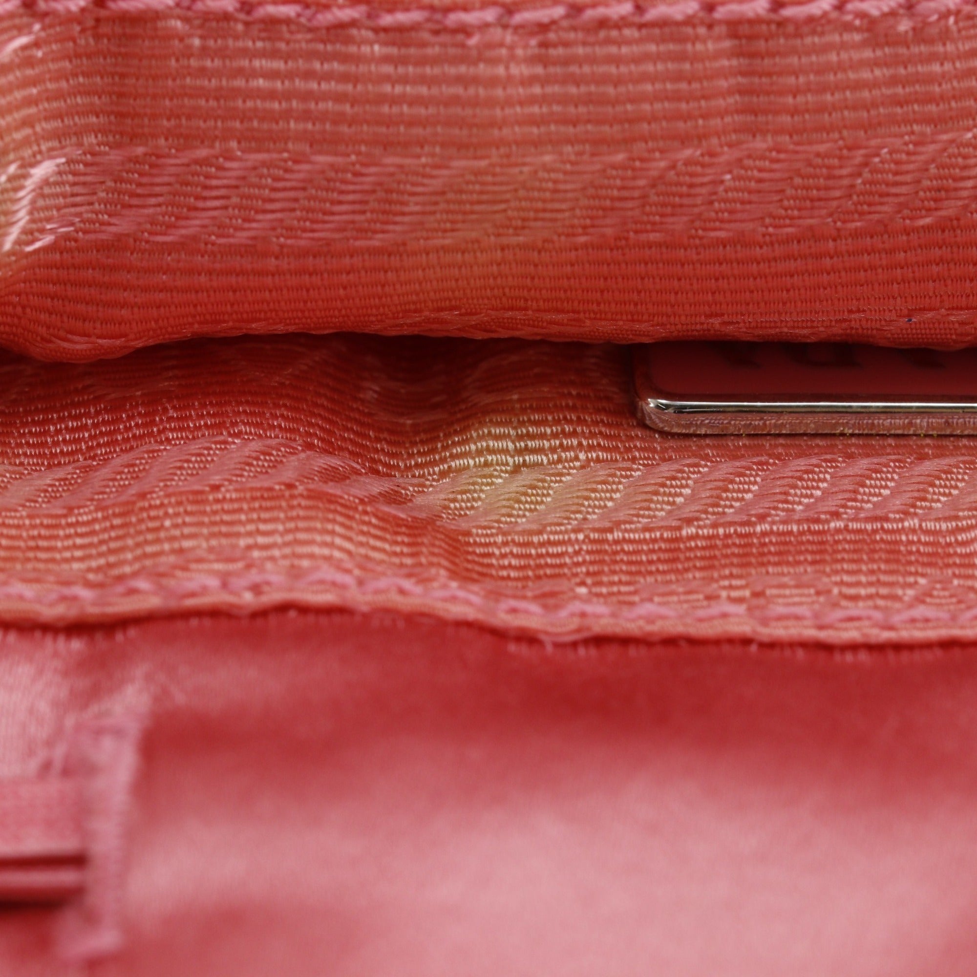 Prada Pink Satin Handbag (Pre-Owned)
