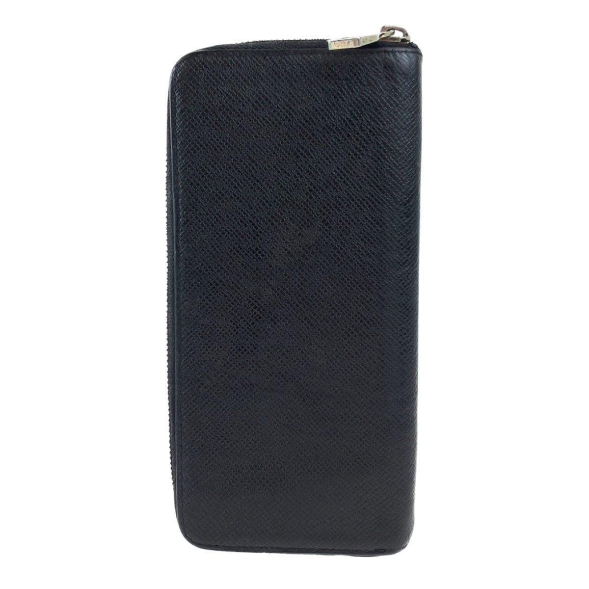 Louis Vuitton Ardoise Black Leather Long Wallet (Bi-Fold) (Pre-Owned)