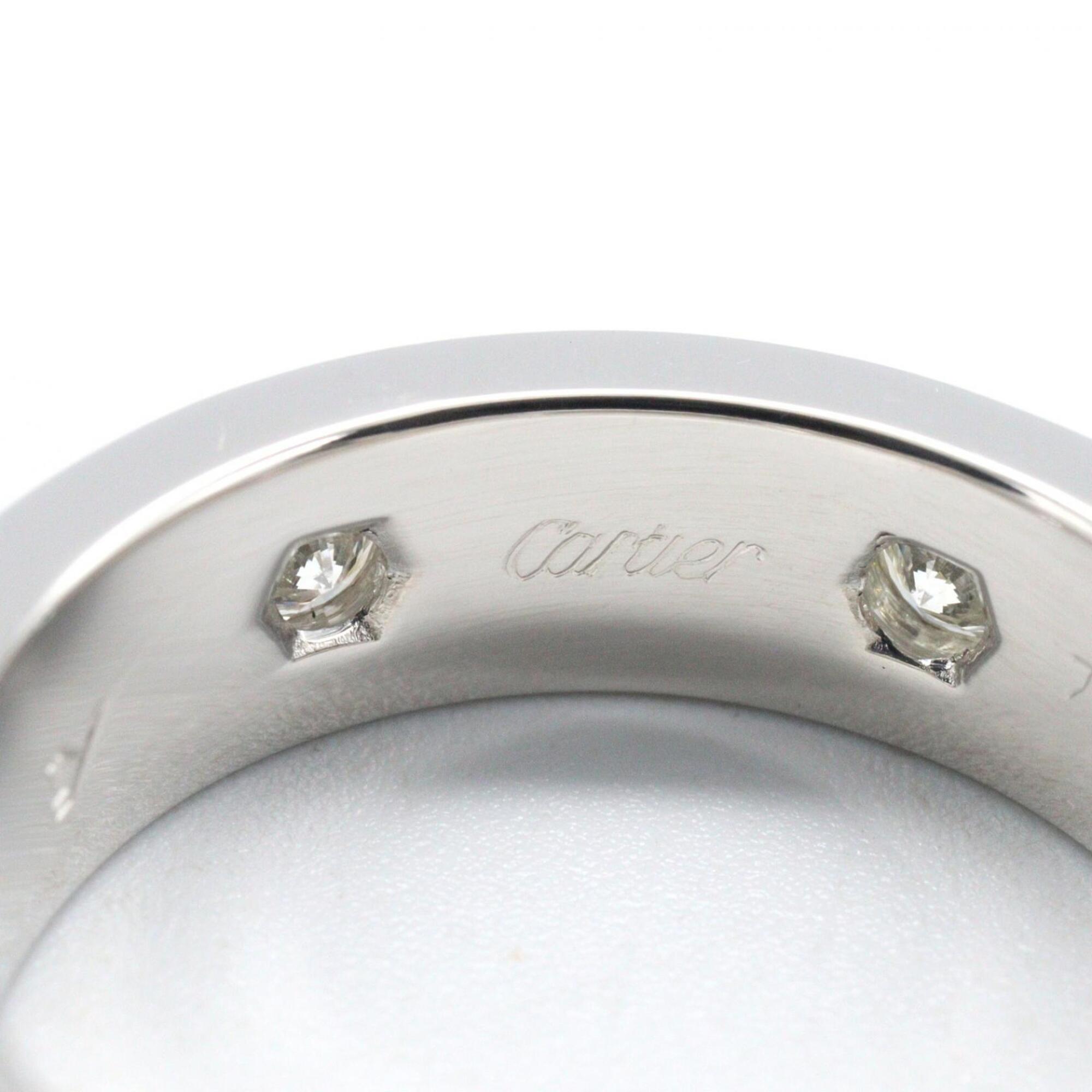 Cartier White Gold White Gold (18K) Band Ring (Pre-Owned)