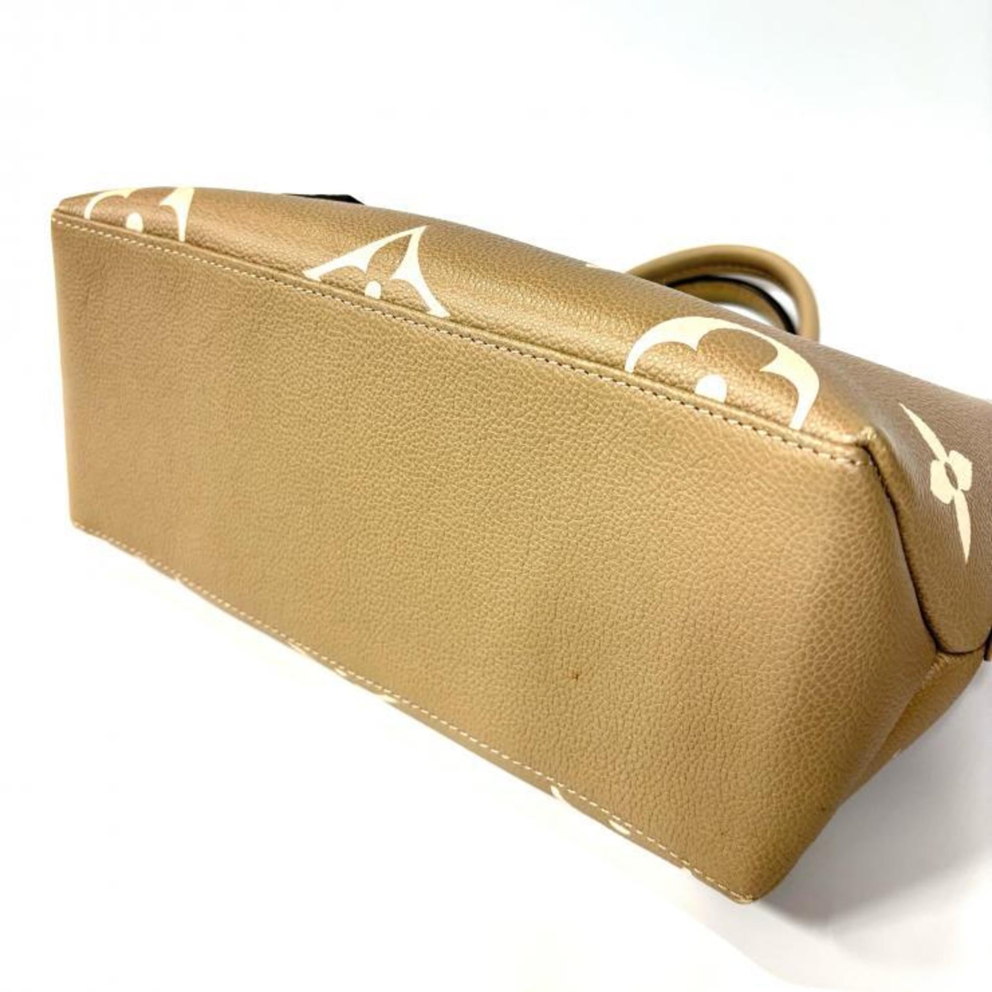 Louis Vuitton Beige Ivory Tourterelle Monogram Empreinte Handbag (Pre-Owned)