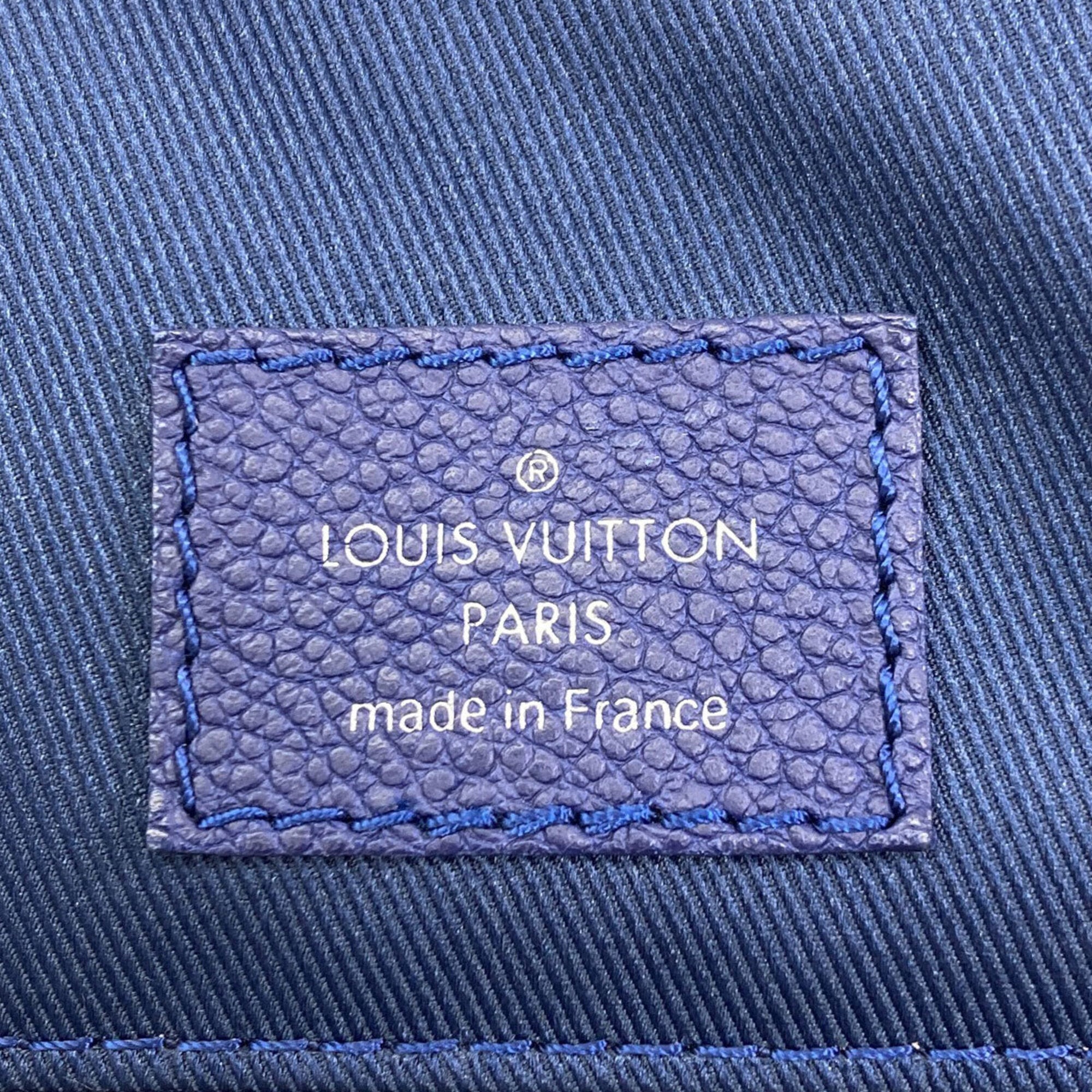 Louis Vuitton Blue Monogram Tote Bag (Pre-Owned)