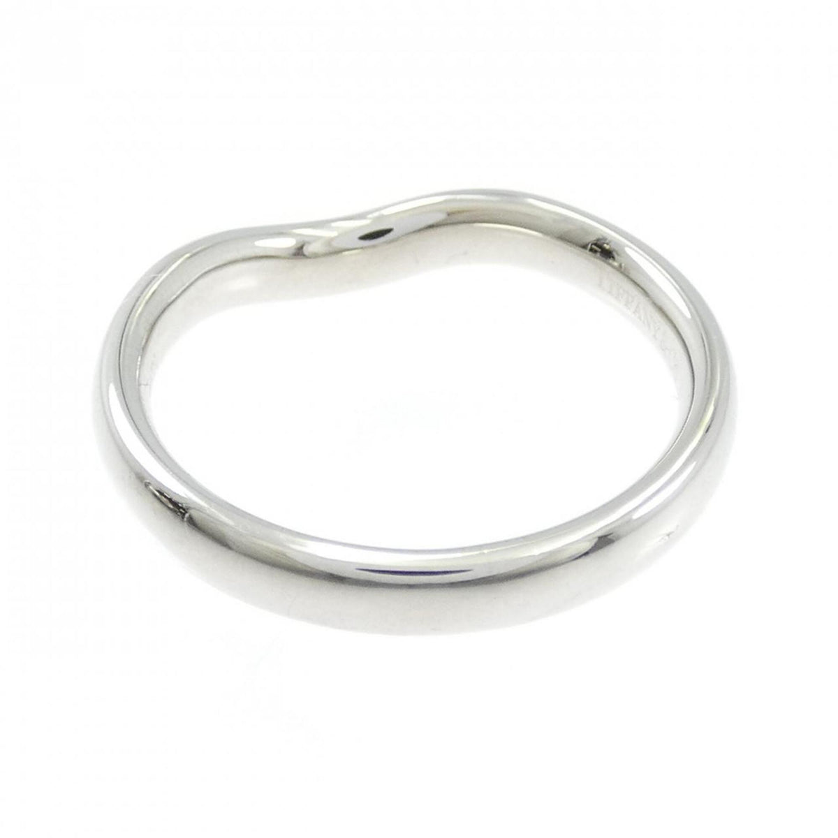 Tiffany Platinum 950 Band Ring (Pre-Owned)