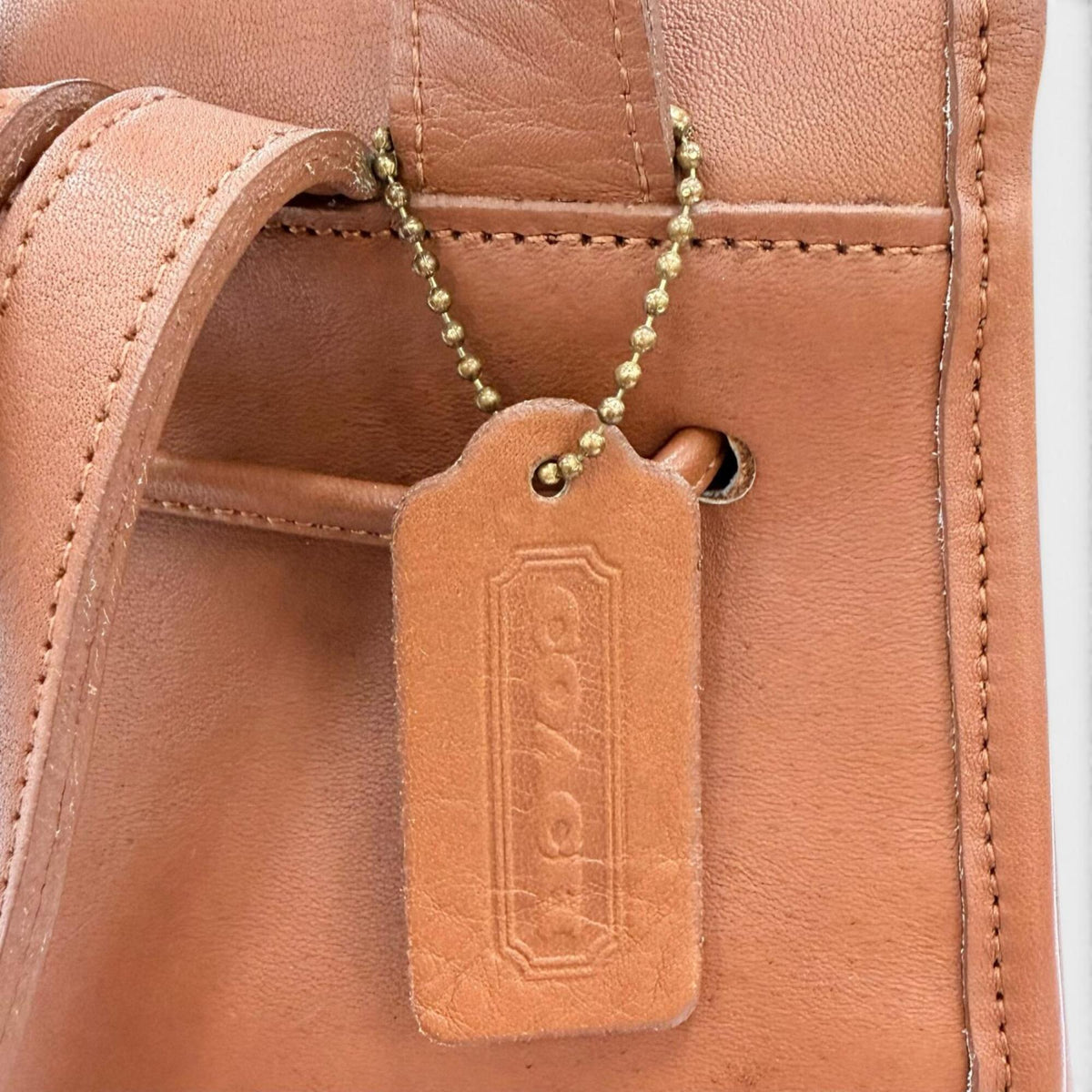 Coach Brown Leather Backpack (Pre-Owned)