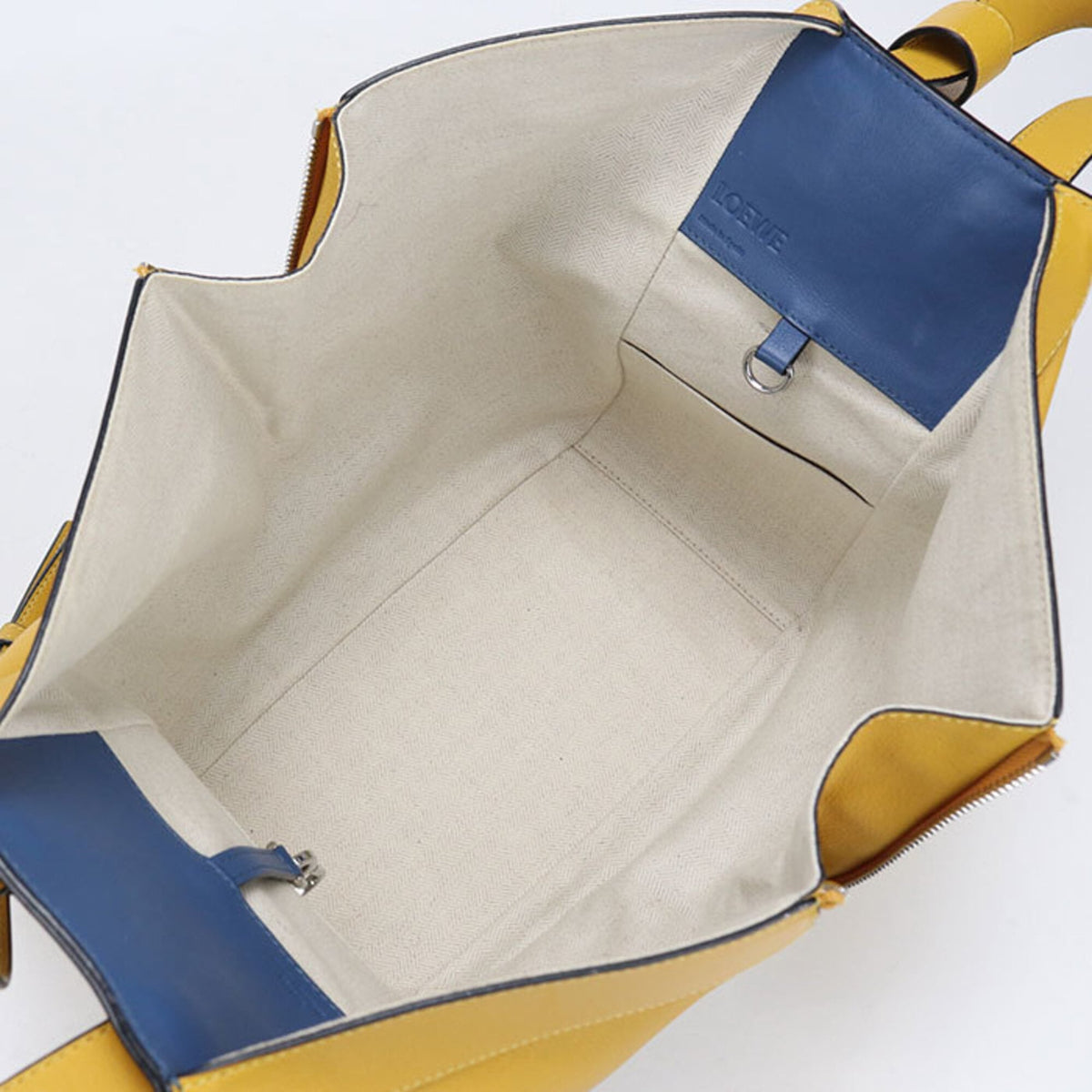 Loewe Yellow Leather Handbag (Pre-Owned)