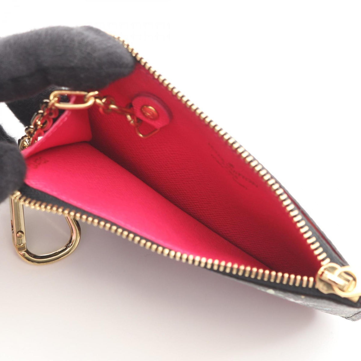 Louis Vuitton Black Grenade Multi-Color Noir Monogram Multicolore Coin Purse/Coin Case (Pre-Owned)