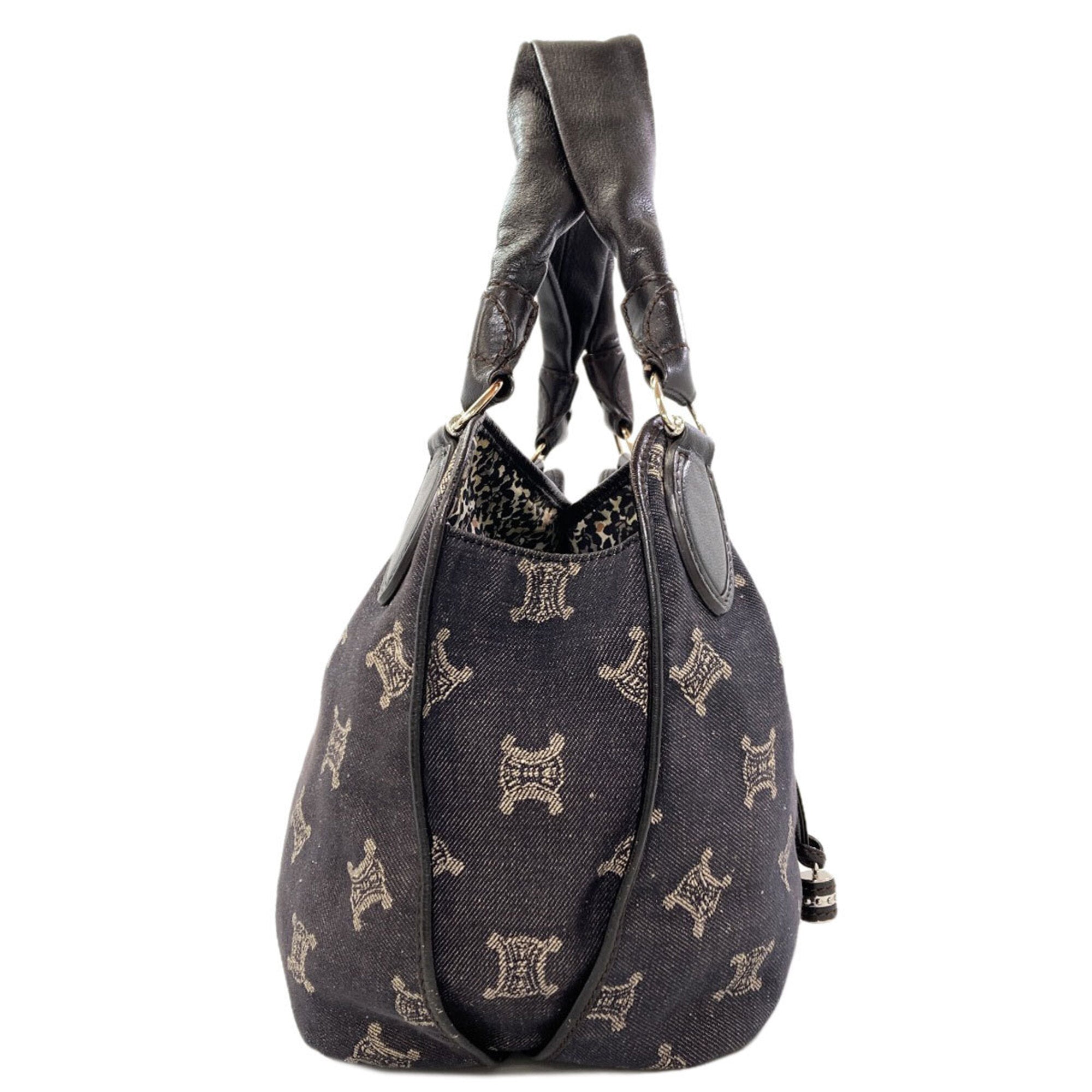 Celine Black Denim Handbag (Pre-Owned)