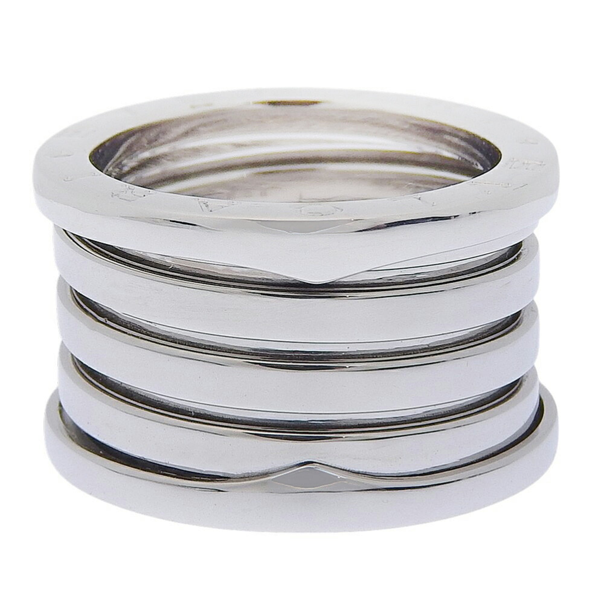 Bvlgari White Gold White Gold (18K) Band Ring (Pre-Owned)