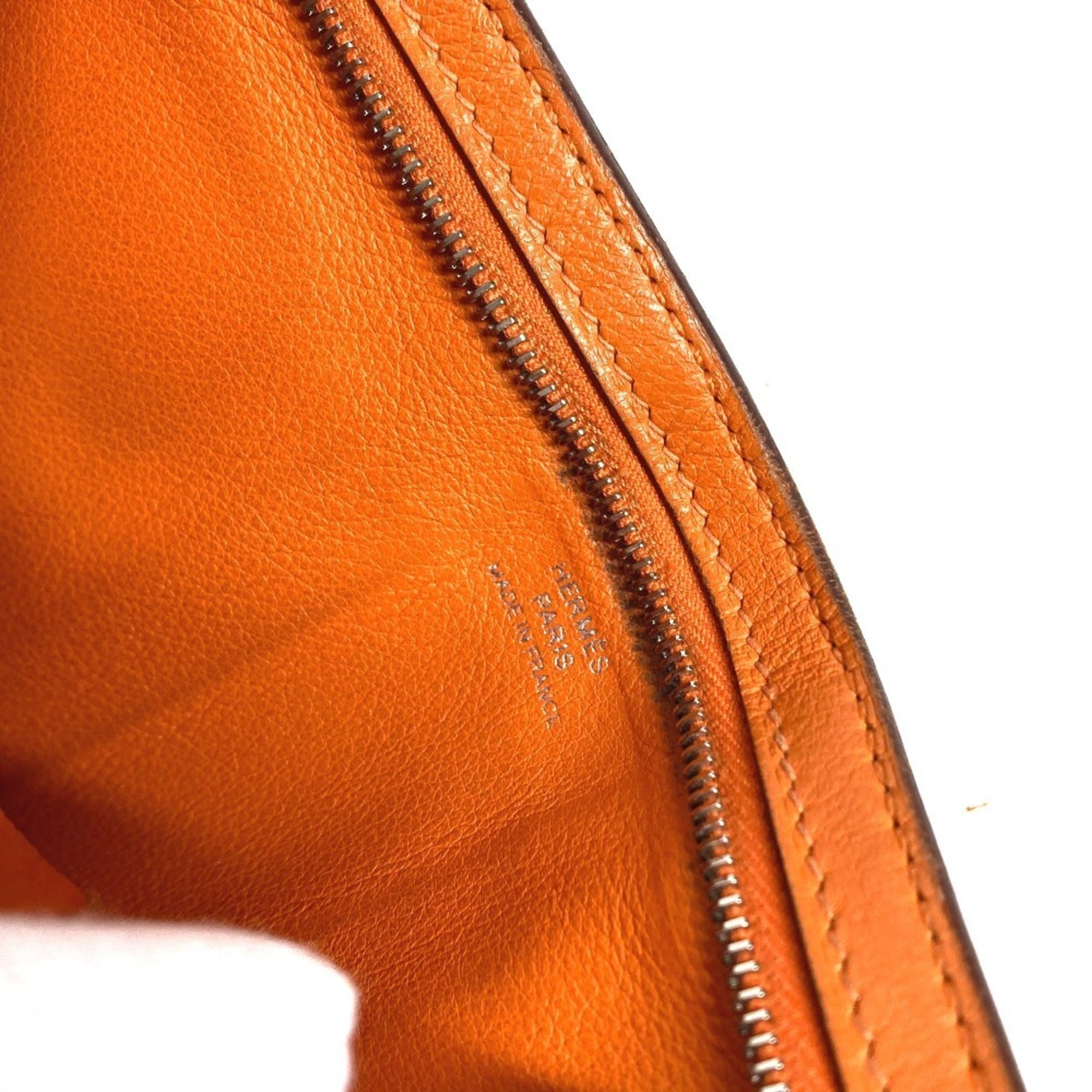 Hermes Orange Swift Leather Wallet (Bi-Fold) (Pre-Owned)