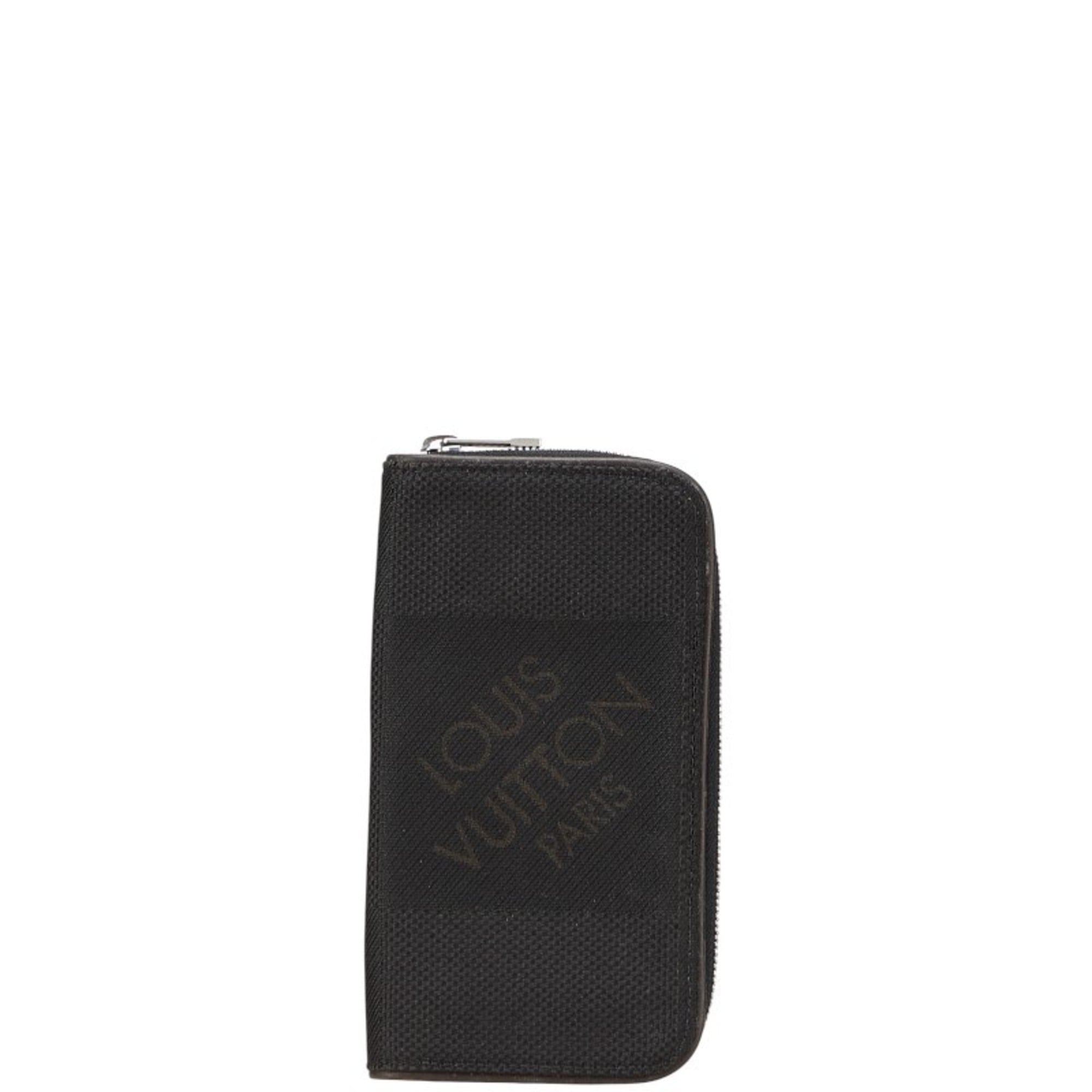 Louis Vuitton Damier Geant Black Noir Canvas Leather Long Wallet (Bi-Fold) (Pre-Owned)