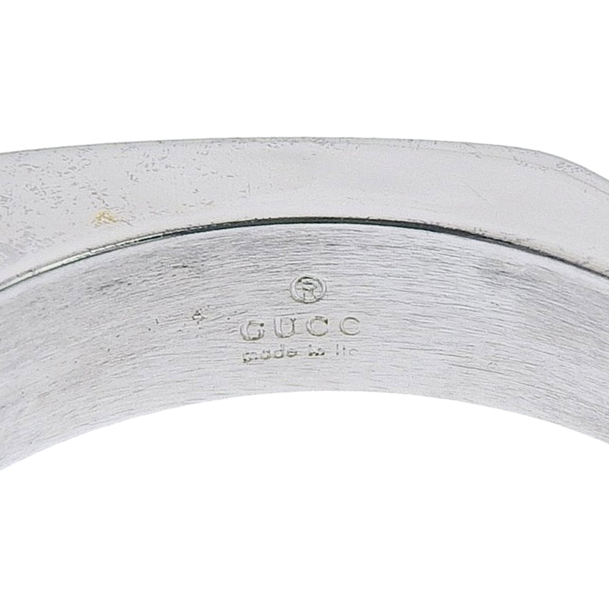 Gucci Silver 925 Band Ring (Pre-Owned)