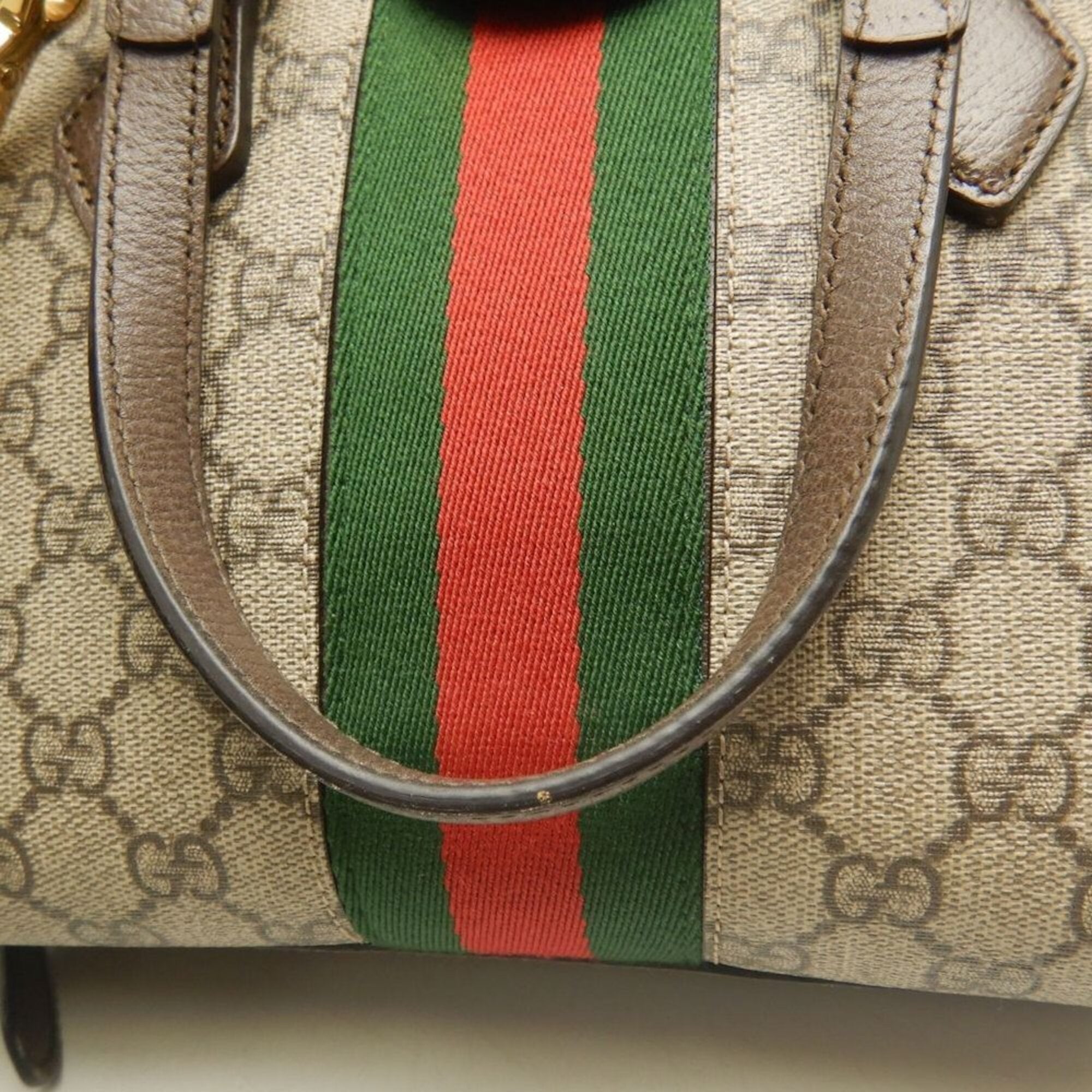 Gucci Beige Gg Supreme Tote Bag (Pre-Owned)