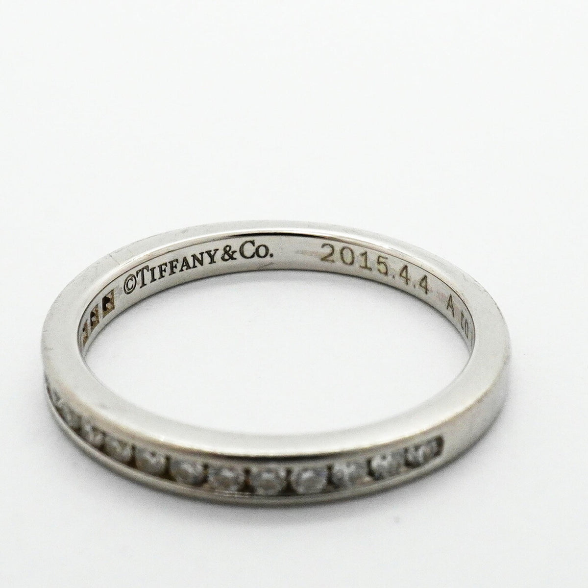 Tiffany Platinum 950 Band Ring (Pre-Owned)