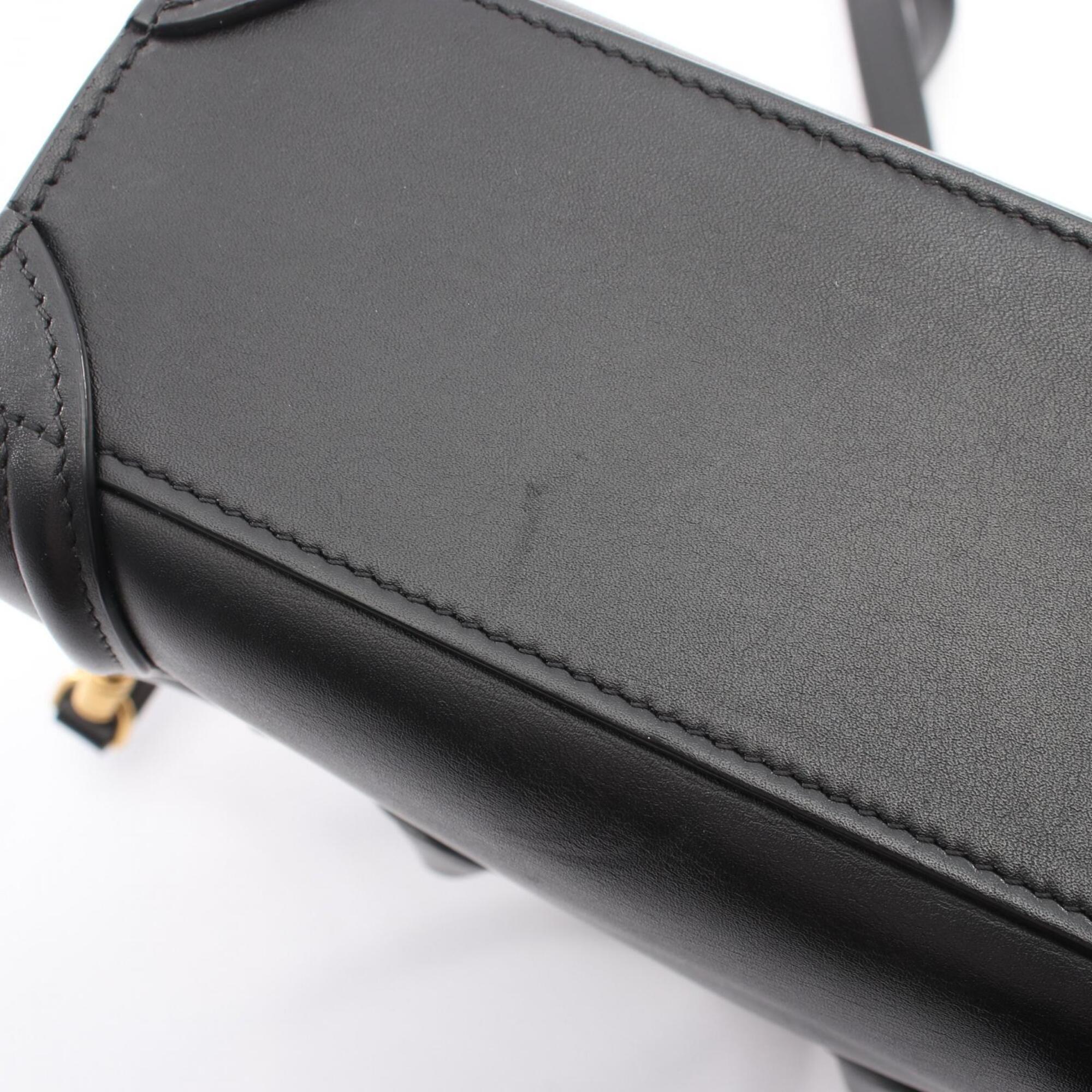 Celine Black Leather Handbag (Pre-Owned)