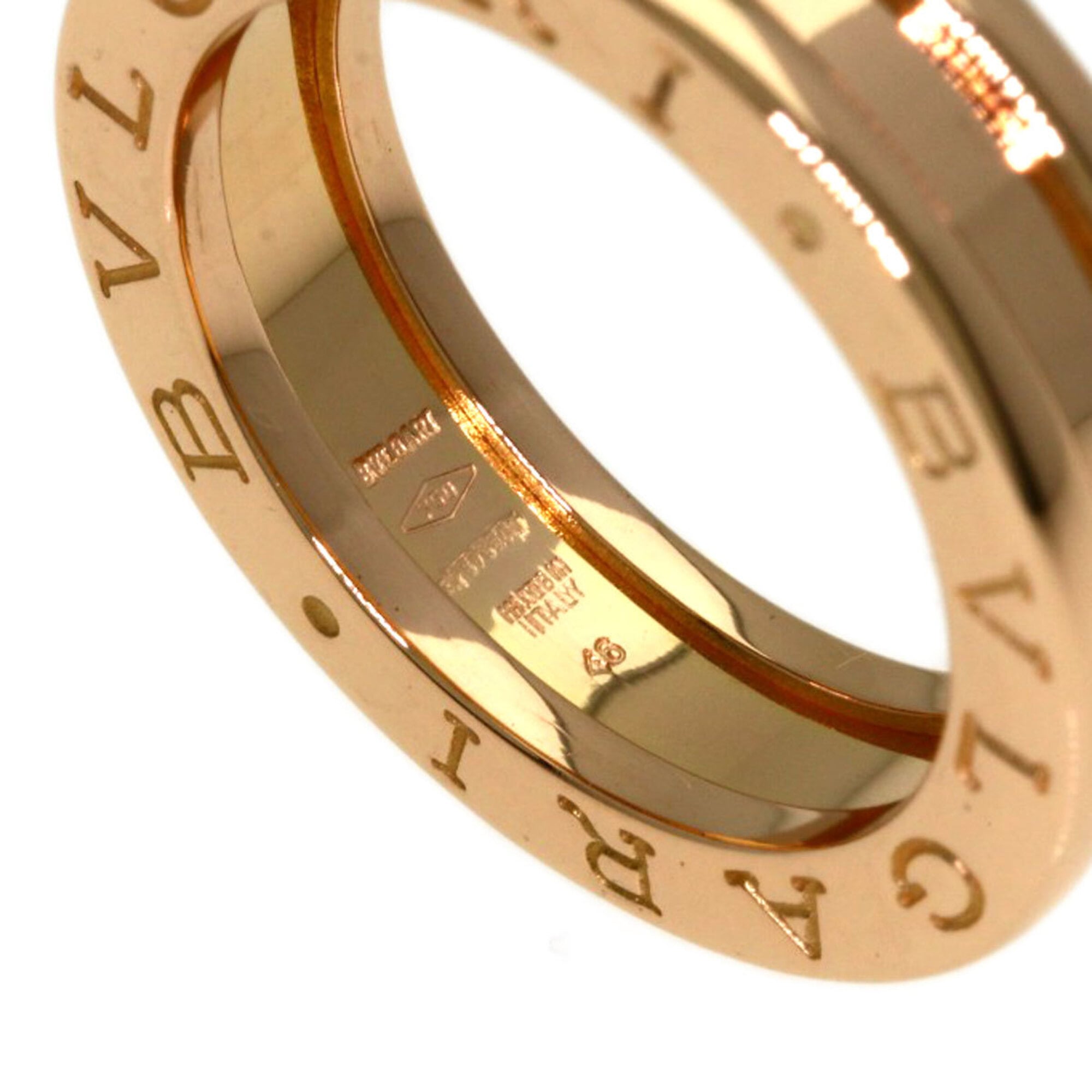 Bvlgari Pink Gold (18K) Band Ring (Pre-Owned)