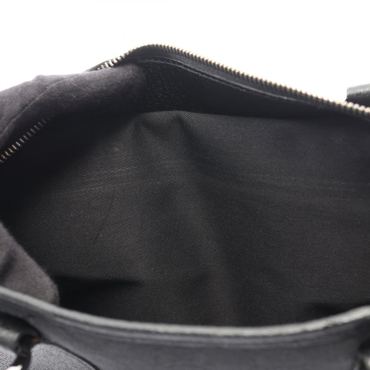 Gucci Black Gg Canvas Leather Handbag (Pre-Owned)