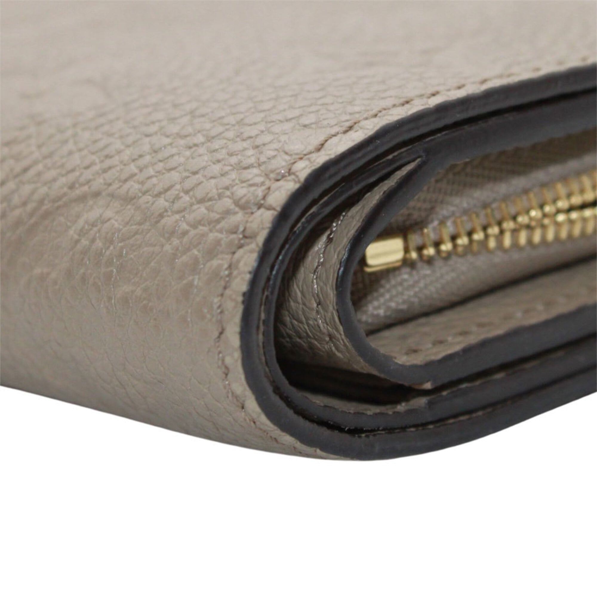 Louis Vuitton Monogram Empreinte Beige Black Monogram Empreinte Wallet (Bi-Fold) (Pre-Owned)