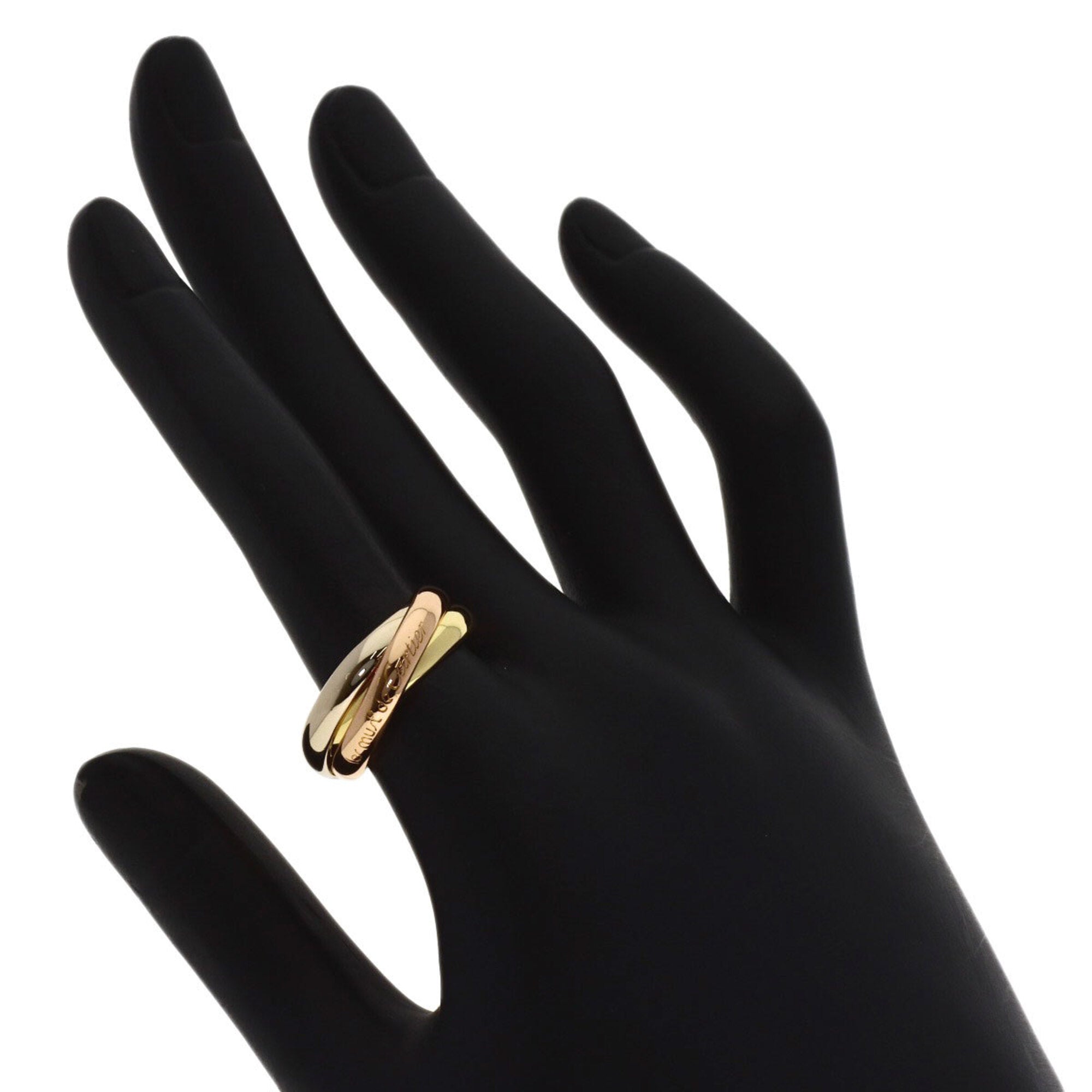 Cartier Yellow Gold (18K) Pink Gold (18K) White Gold (18K) Band Ring (Pre-Owned)