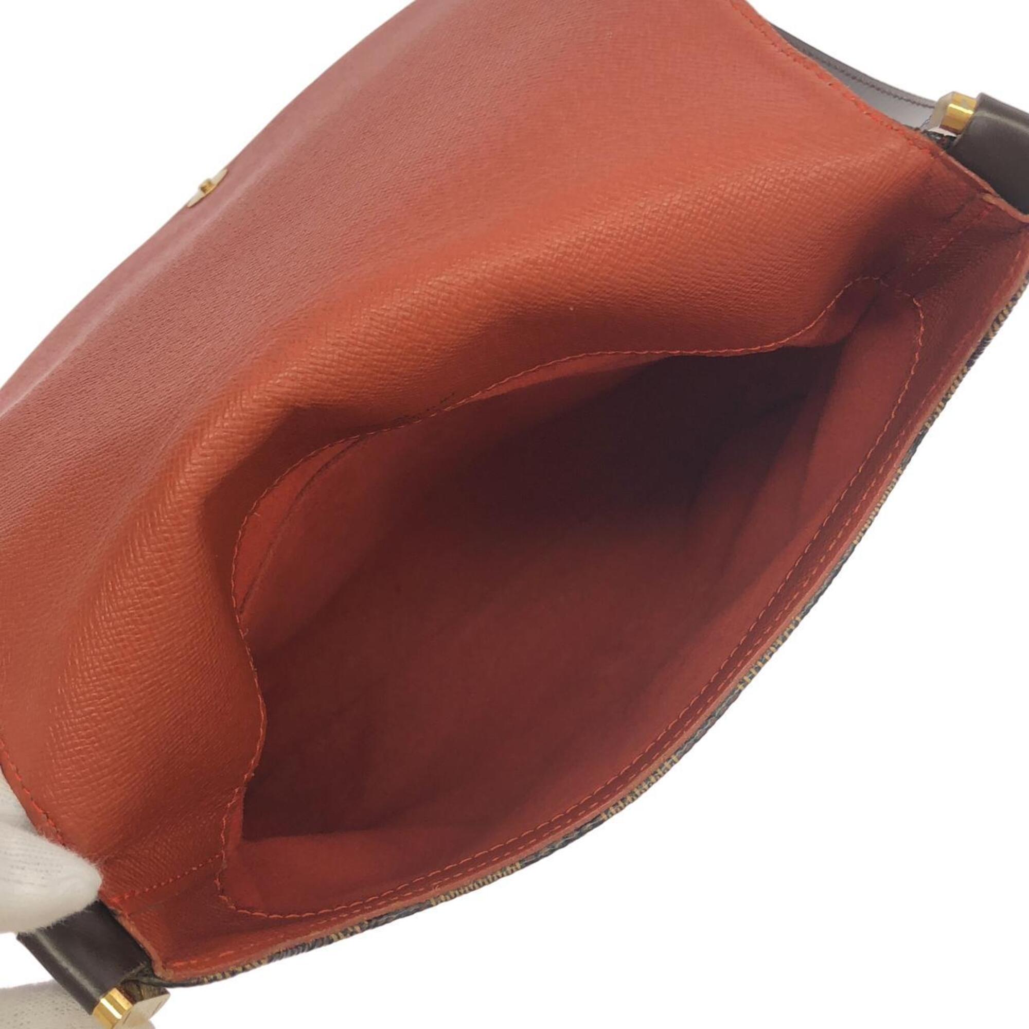 Louis Vuitton Ebene Coated Canvas Shoulder Bag (Pre-Owned)
