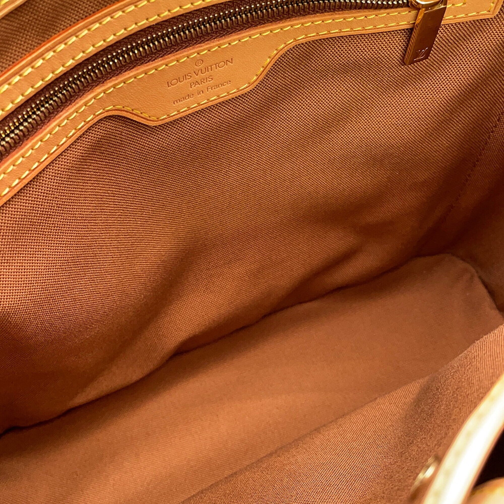 Louis Vuitton Brown Monogram Monogram Handbag Shoulder Bag Tote Bag (Pre-Owned)