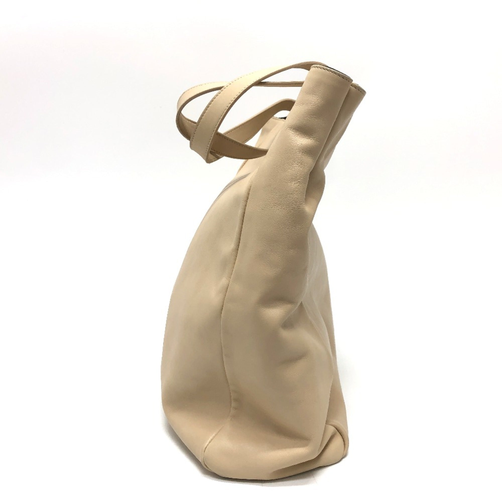 Saint Laurent Beige Leather Tote Bag (Pre-Owned)