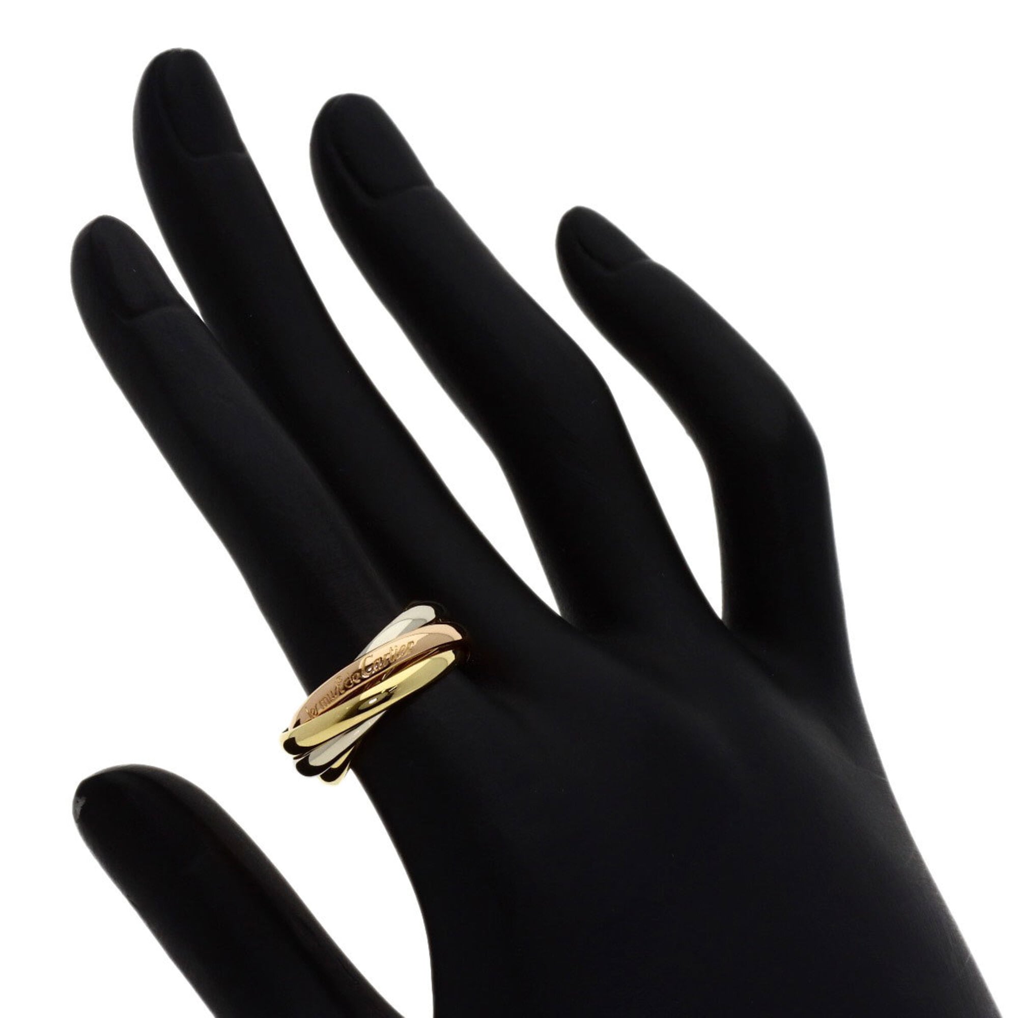 Cartier Yellow Gold (18K) Pink Gold (18K) White Gold (18K) Band Ring (Pre-Owned)