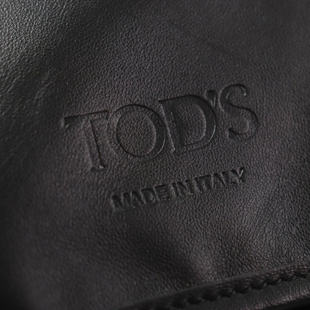 Tod's Black Fabric Leather Backpack (Pre-Owned)