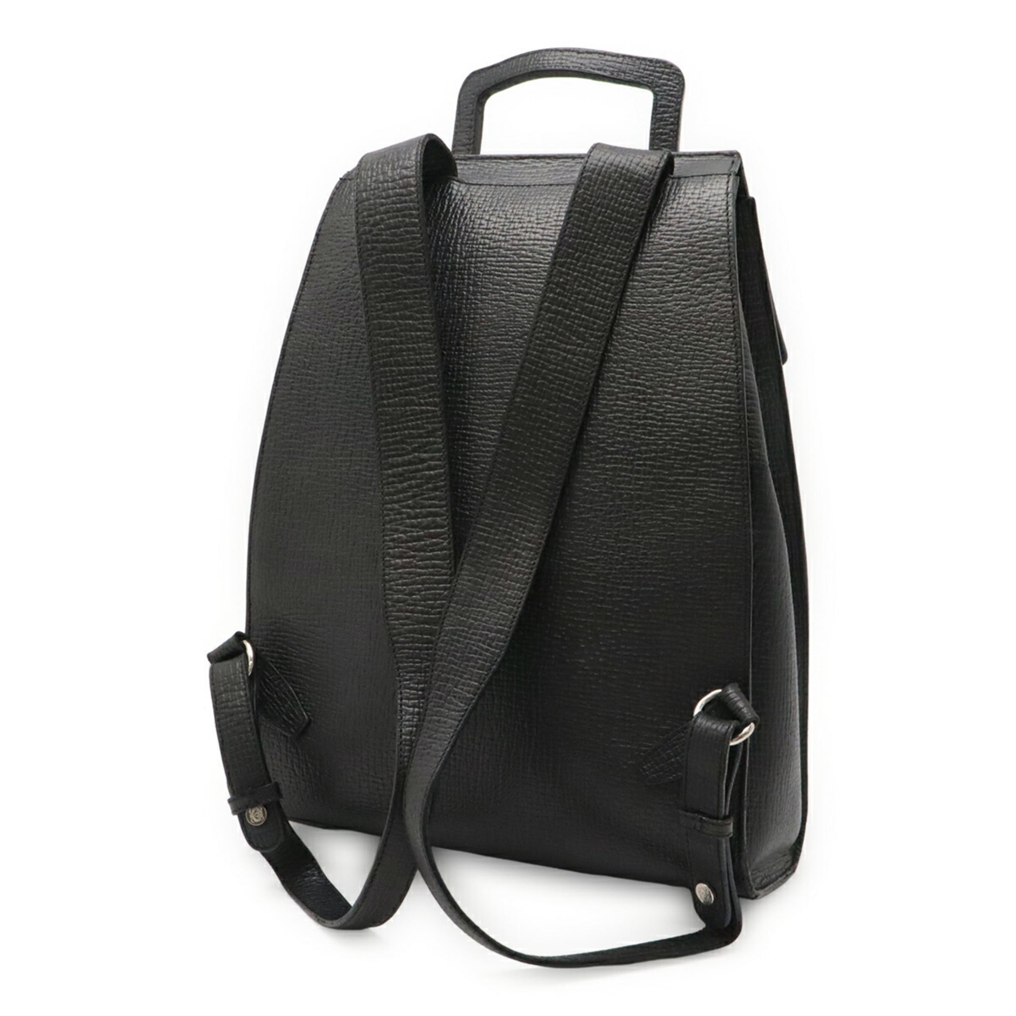Loewe Black Leather Backpack (Pre-Owned)