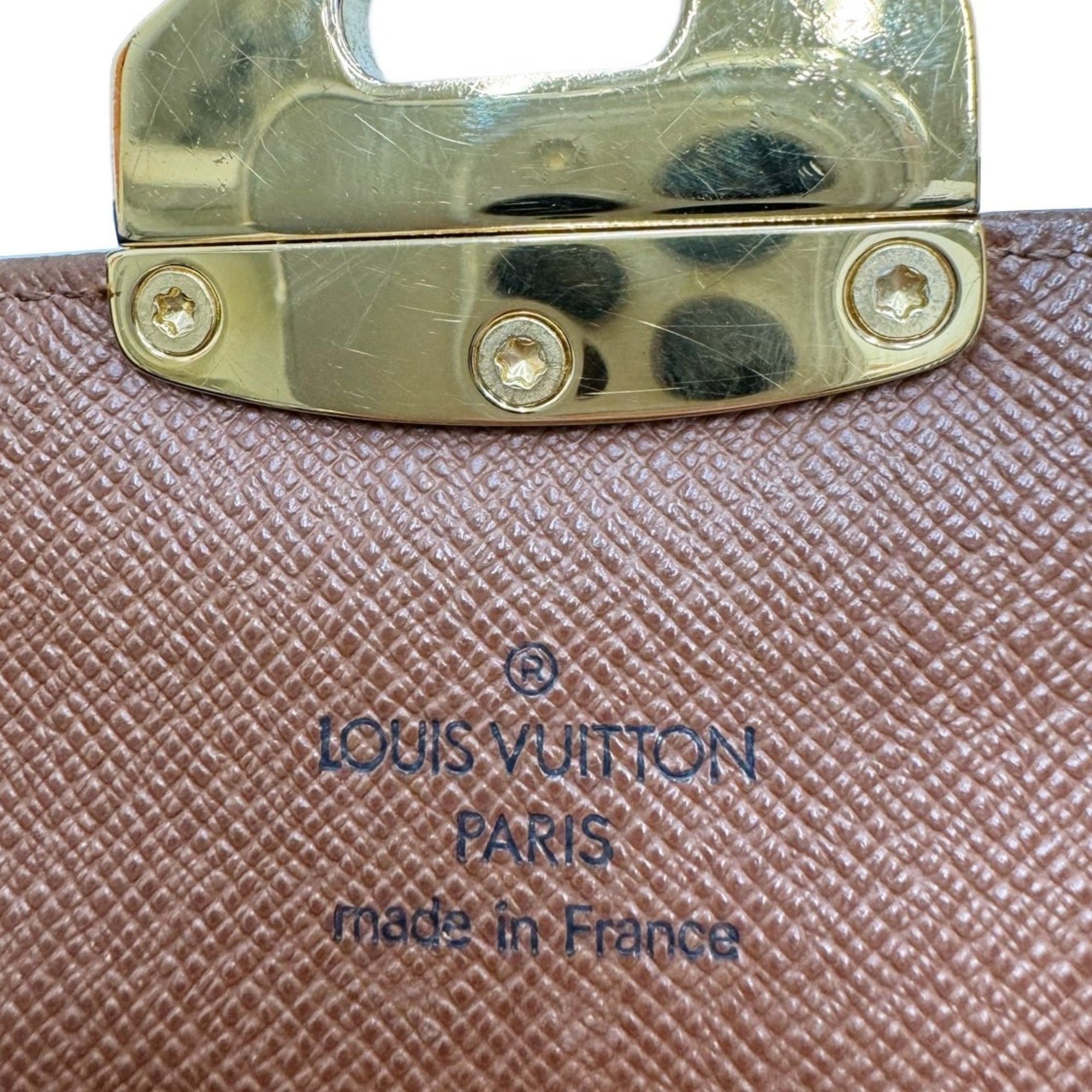 Louis Vuitton Brown Monogram Wallet (Bi-Fold) (Pre-Owned)