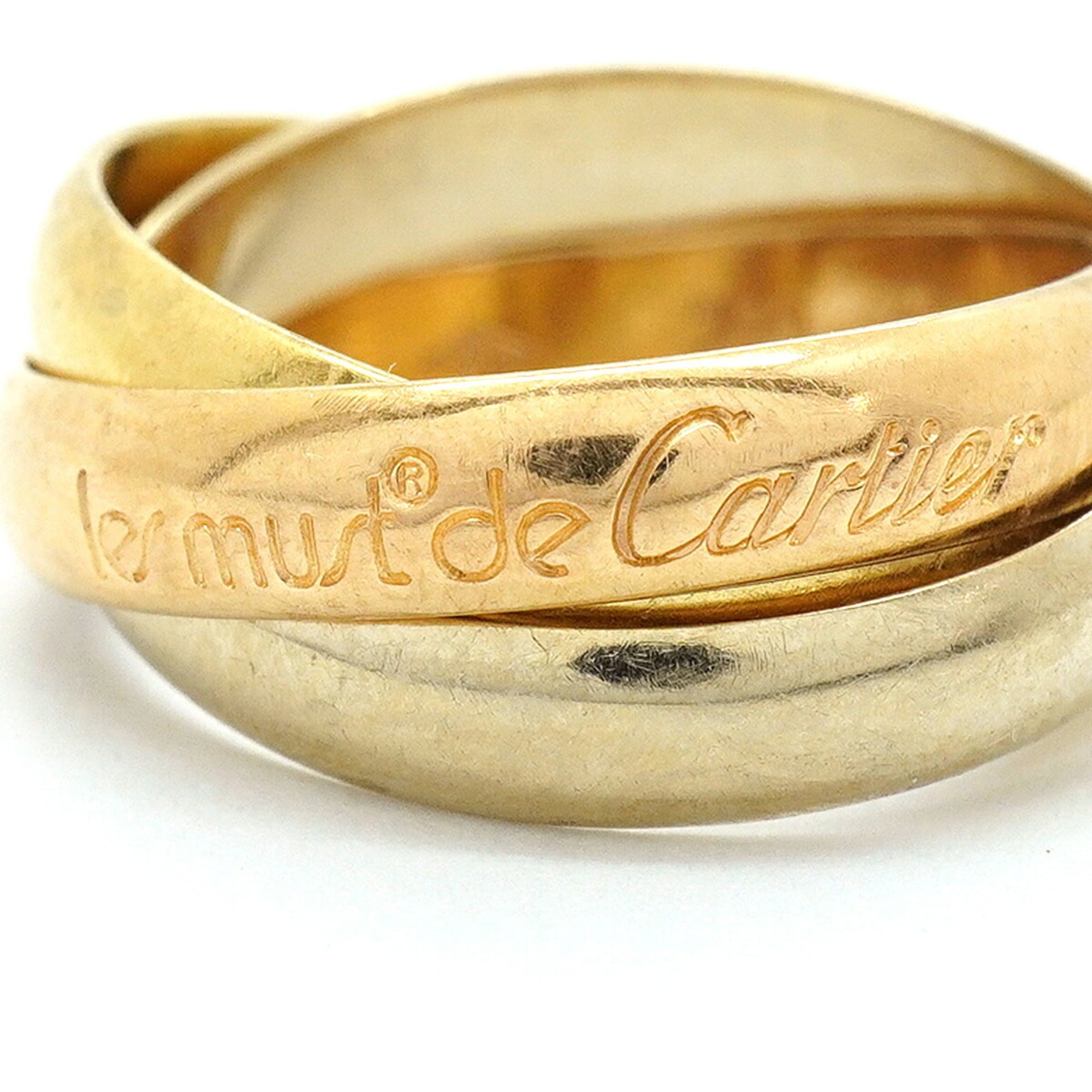Cartier Yellow Gold (18K) Pink Gold (18K) White Gold (18K) Band Ring (Pre-Owned)