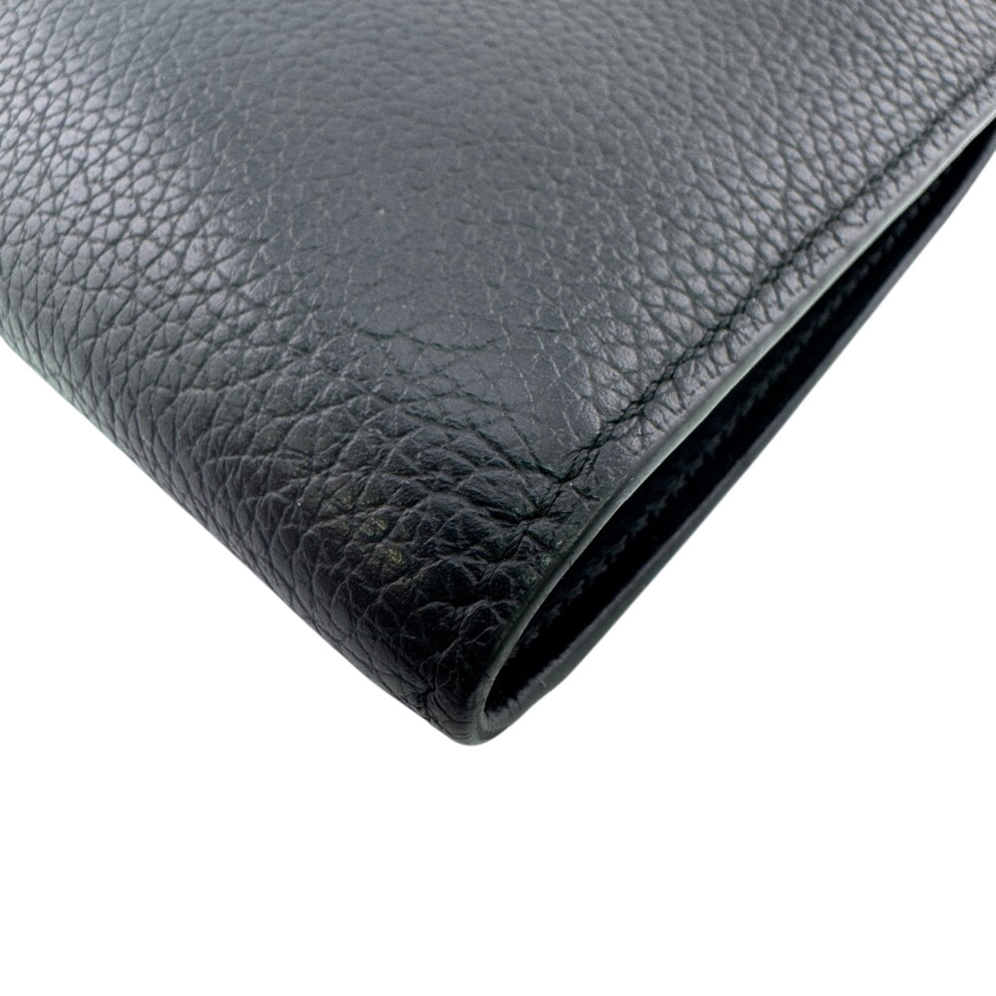 Loewe Black Leather Wallet (Bi-Fold) (Pre-Owned)