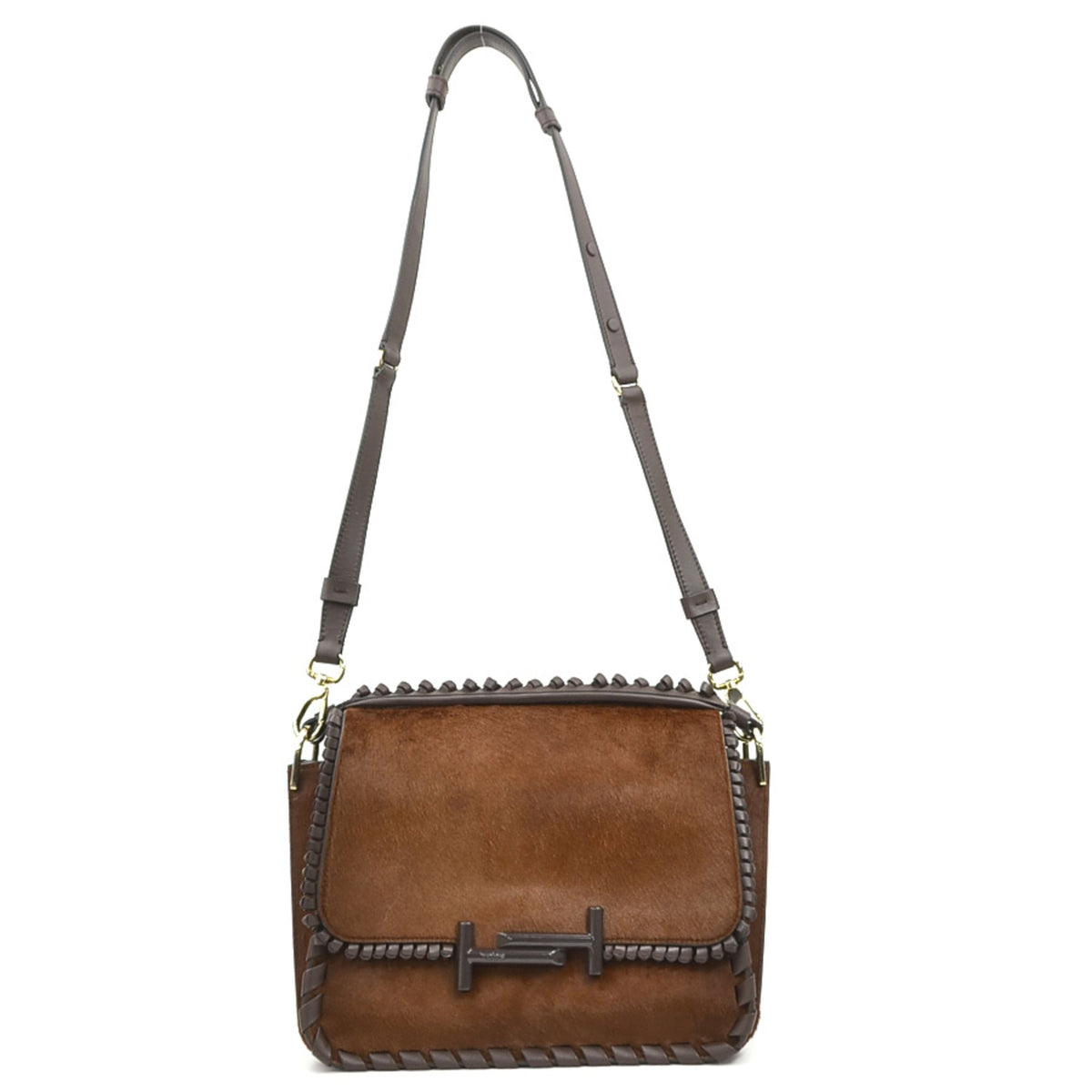Tod's Brown Leather Leather Shoulder Bag (Pre-Owned)